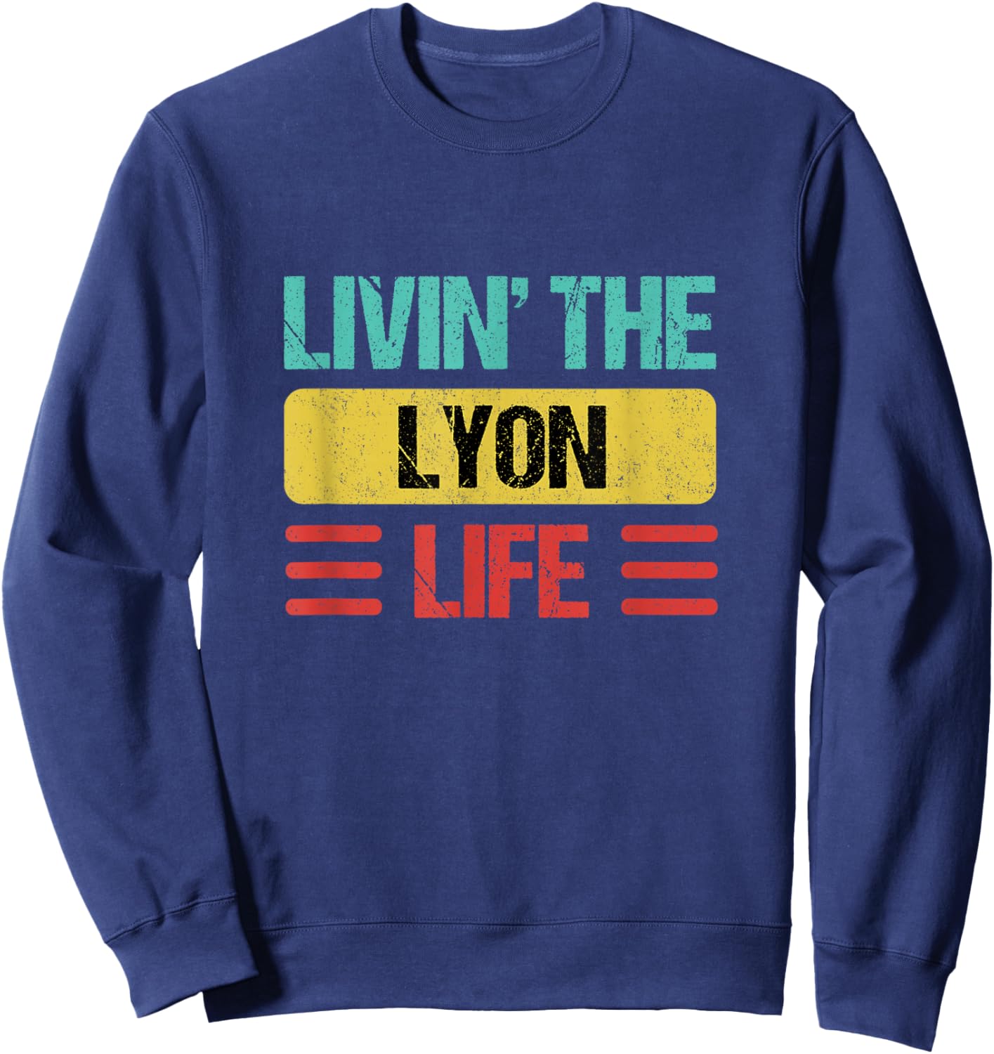 Lyon France Sweatshirt - Sweatshirt | Navy