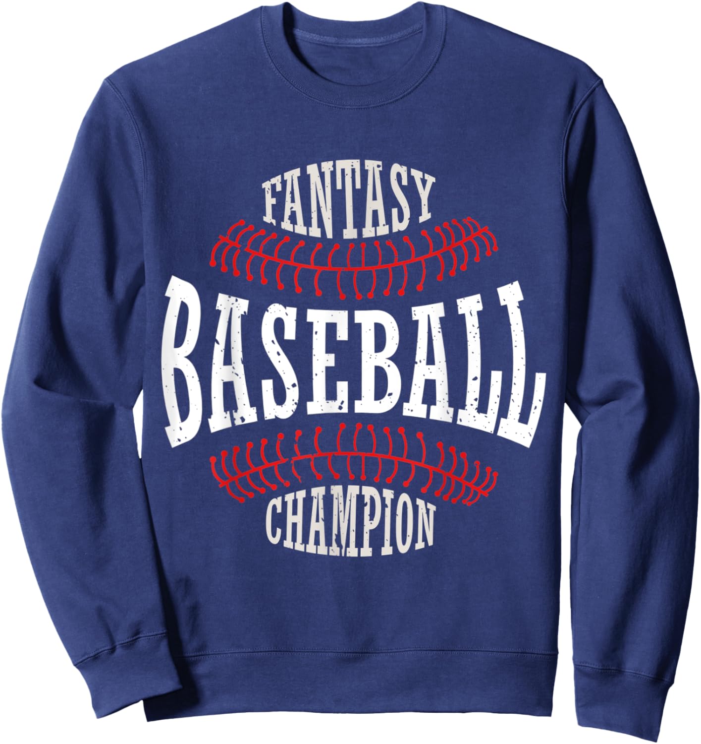 Fantasy Baseball Champion Athletic Sports Baseball Sweatshirt - Sweatshirt | Navy