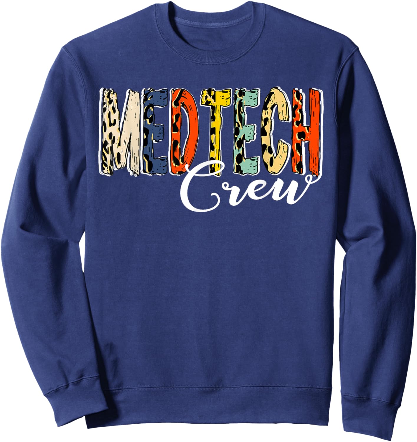 MedTech Crew T- Medical Technology Crew T Matching Clinic Cr Sweatshirt - Sweatshirt | Navy