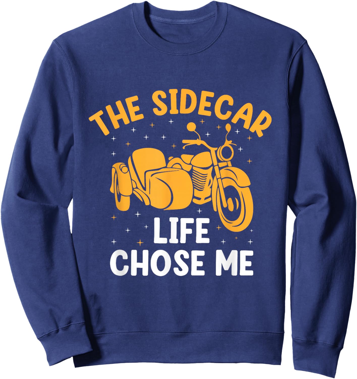 Sidecar Motorcycle Motorcyclist Bike Motorbike Sidecar Rider Sweatshirt - Sweatshirt | Navy