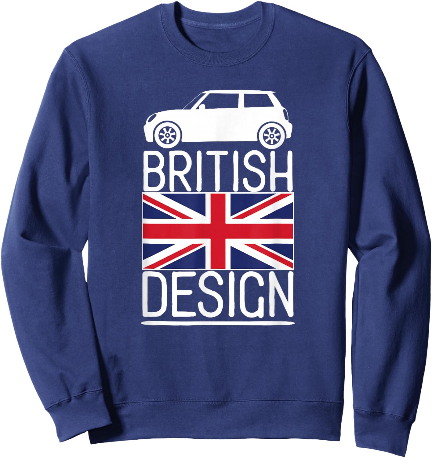 British Classic Car Mini Sweatshirt - Sweatshirt | Navy