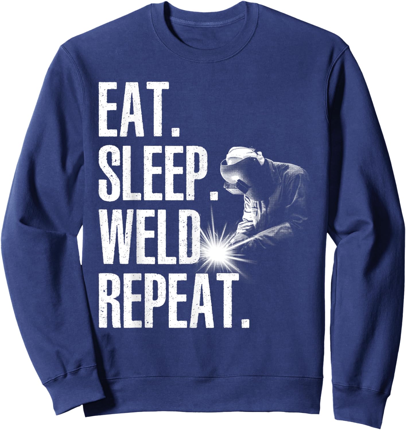Cool Welding Design Women Welder Welding Weld Lover Sweatshirt - Sweatshirt | Navy