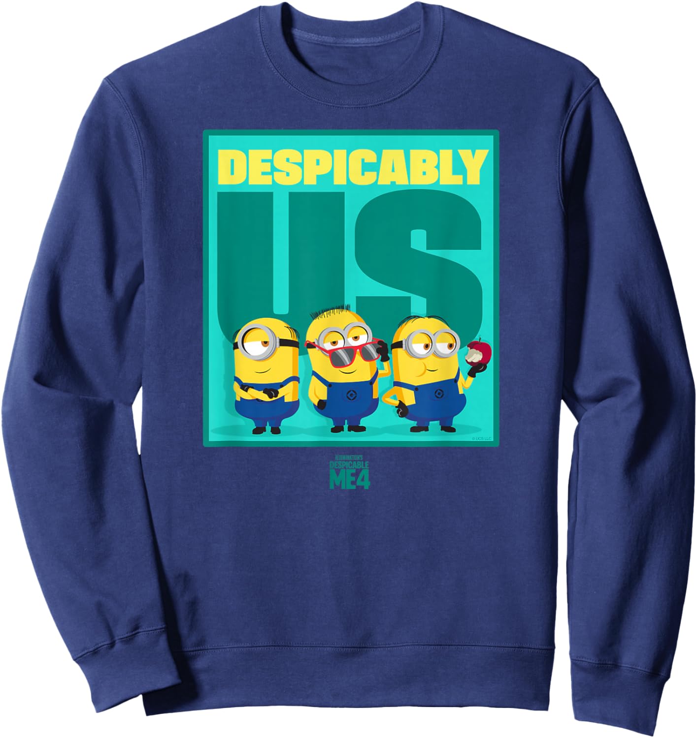 Minions Despicable Me 4 Despicably Us Sweatshirt - Sweatshirt | Navy