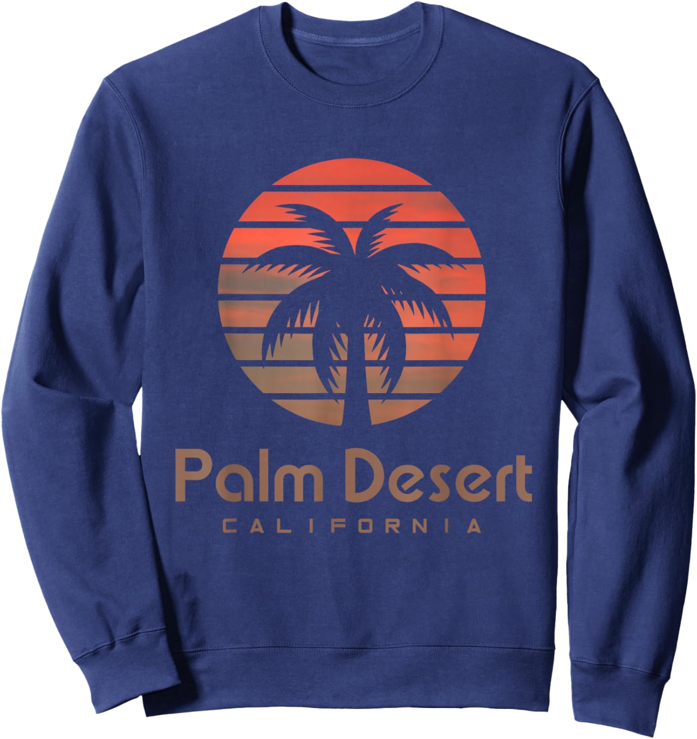 California Palm Desert Sweatshirt - Sweatshirt | Navy