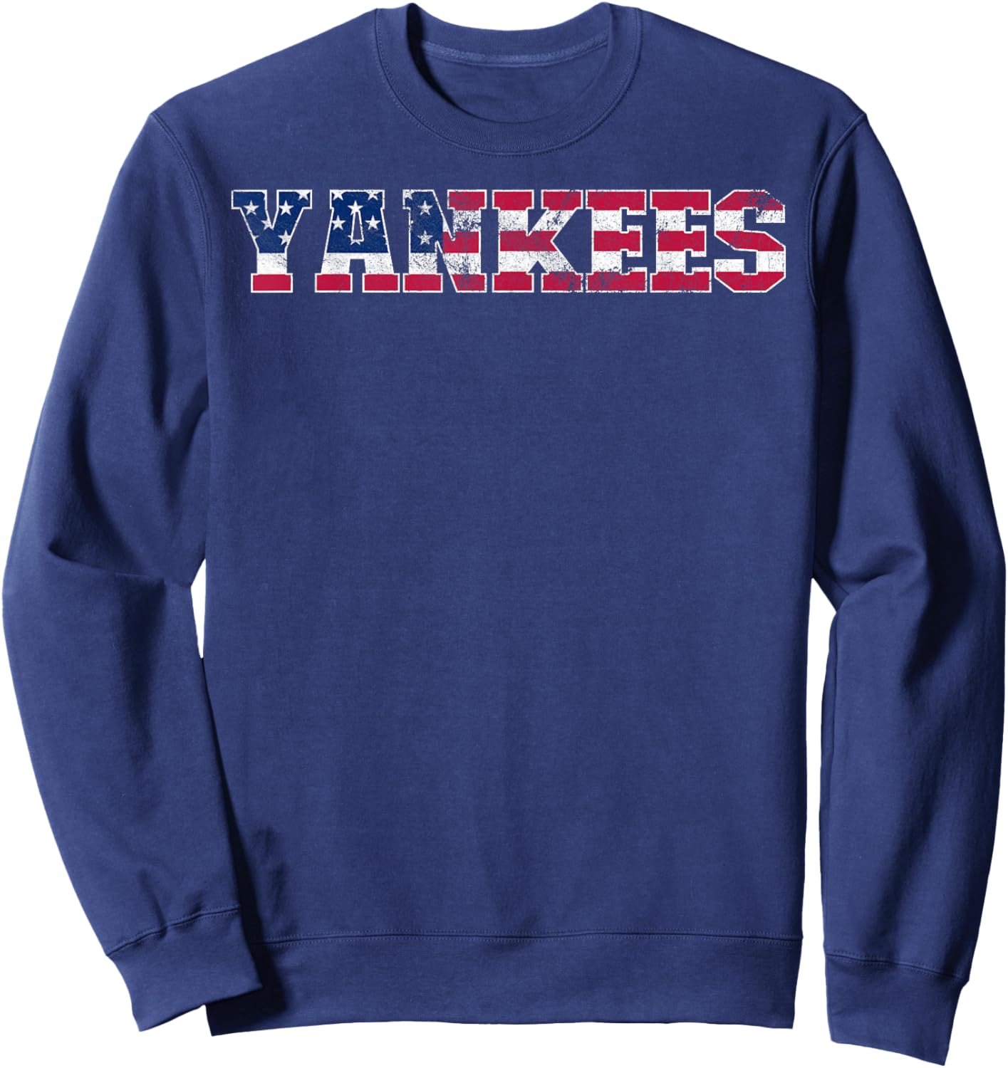 Yankees Name Vintage Lover Men Women Boy Sweatshirt - Sweatshirt | Navy