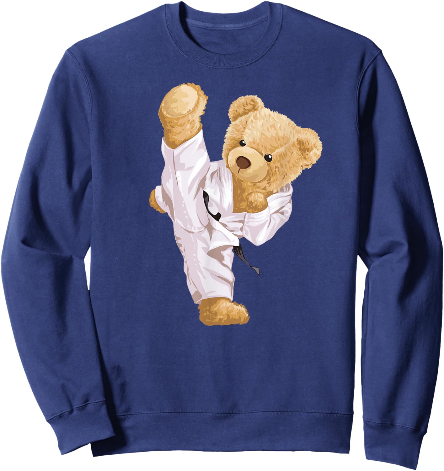 Teddy Karate Bear Sweatshirt - Sweatshirt | Navy
