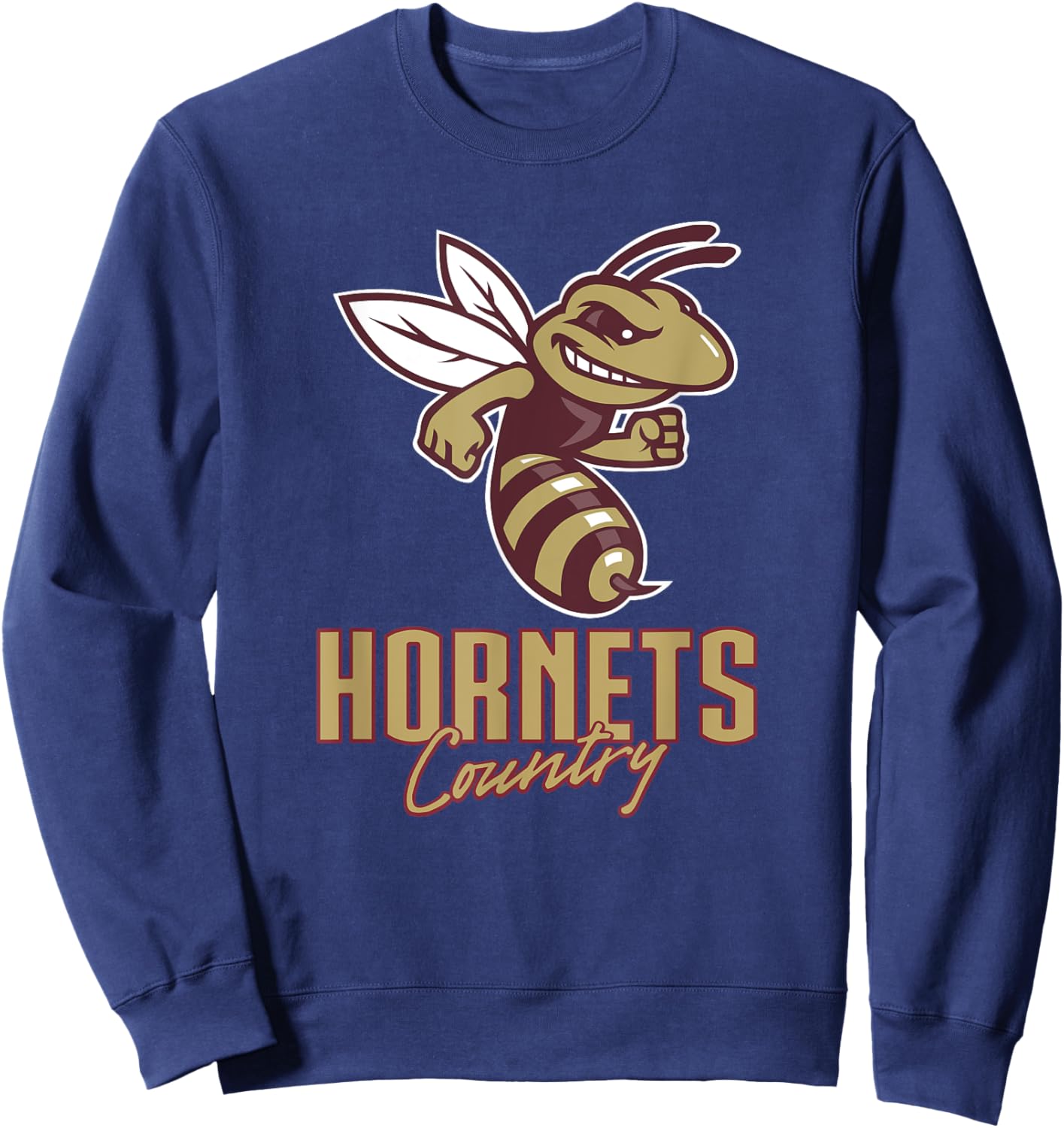Licking Heights Hornets Logo Country HS Sweatshirt - Sweatshirt | Navy