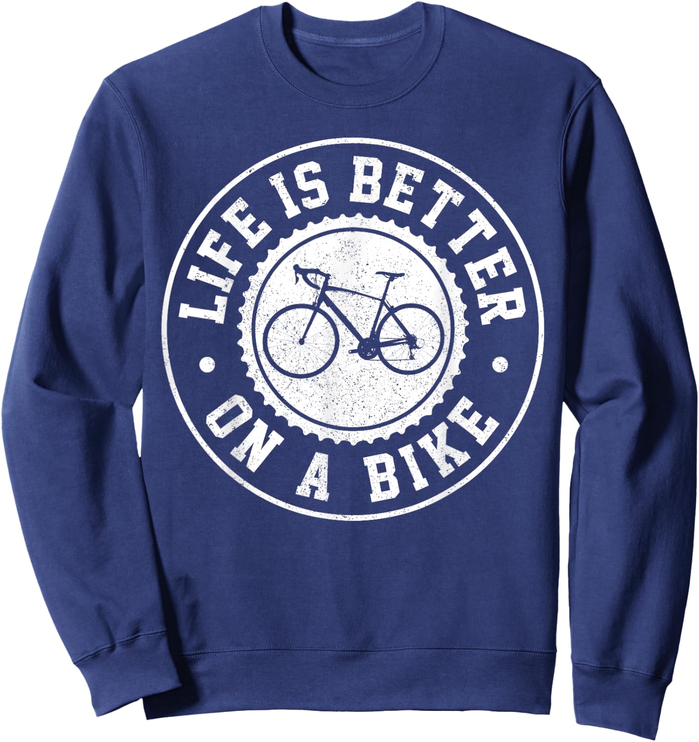Bicycle Road Bike Cycling Road Cyclist Cyclist Gift Sweatshirt - Sweatshirt | Navy