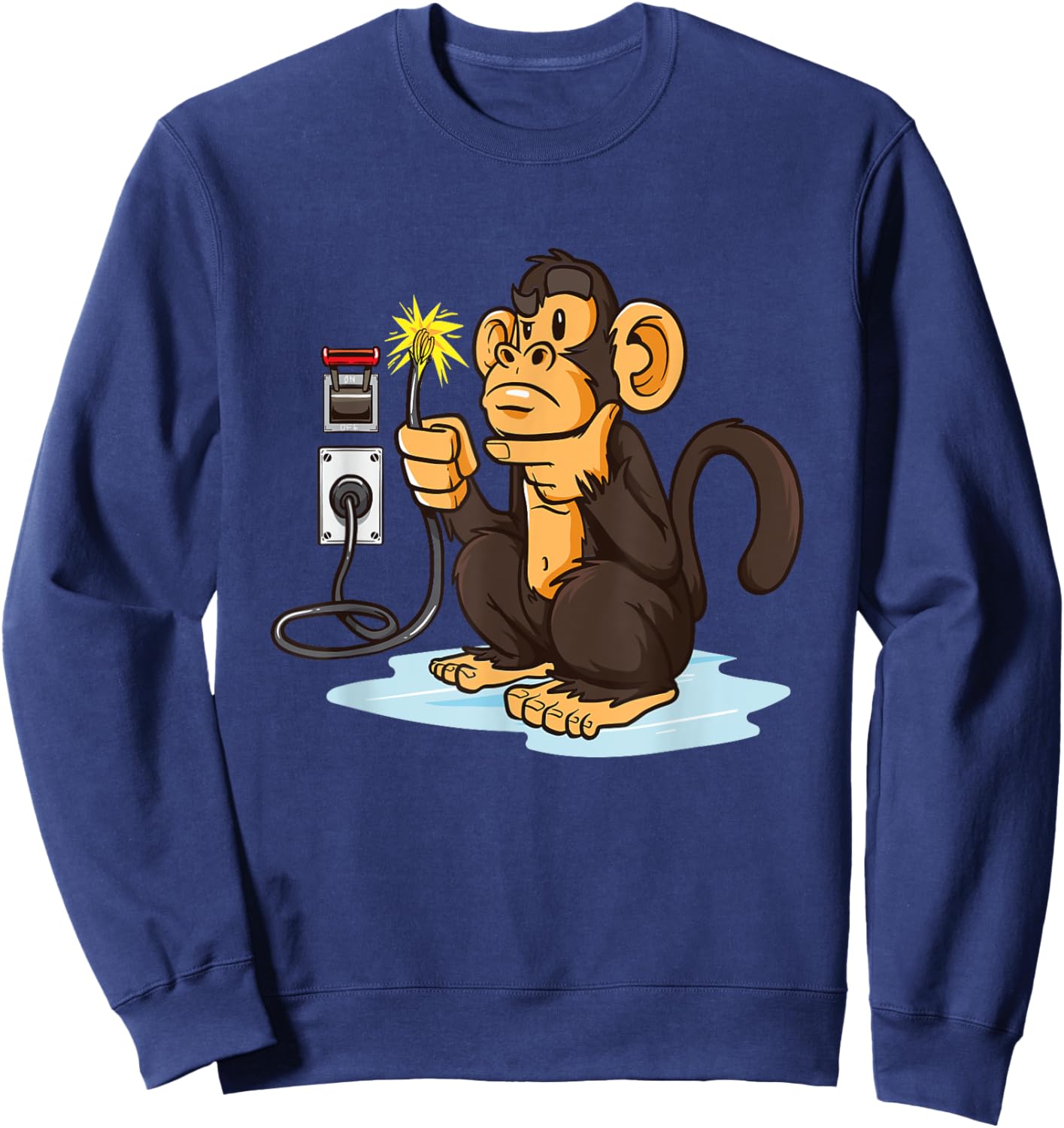 Electrician for electrician Sweatshirt - Sweatshirt | Navy