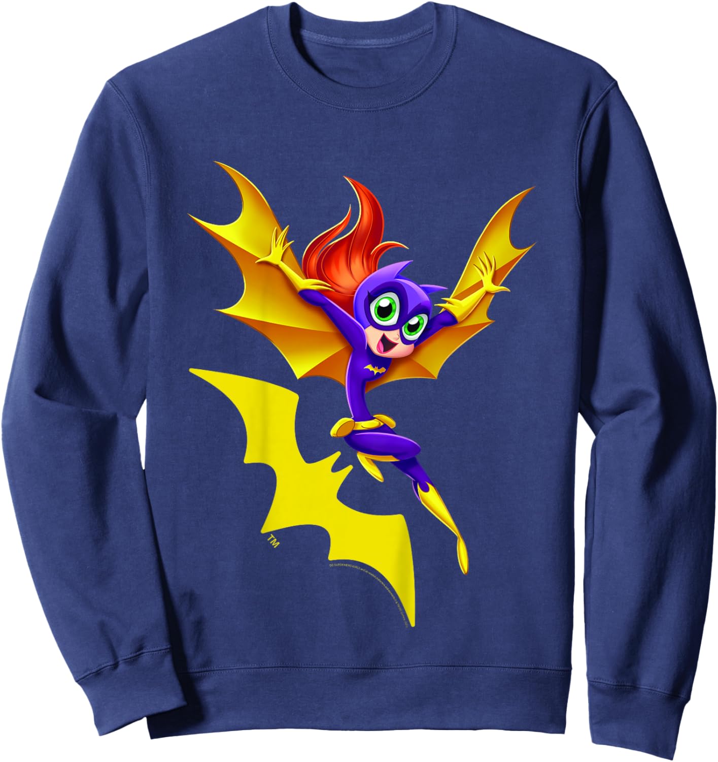 Kids DC Comics Super Hero Girls Batgirl Sweatshirt - Sweatshirt | Navy