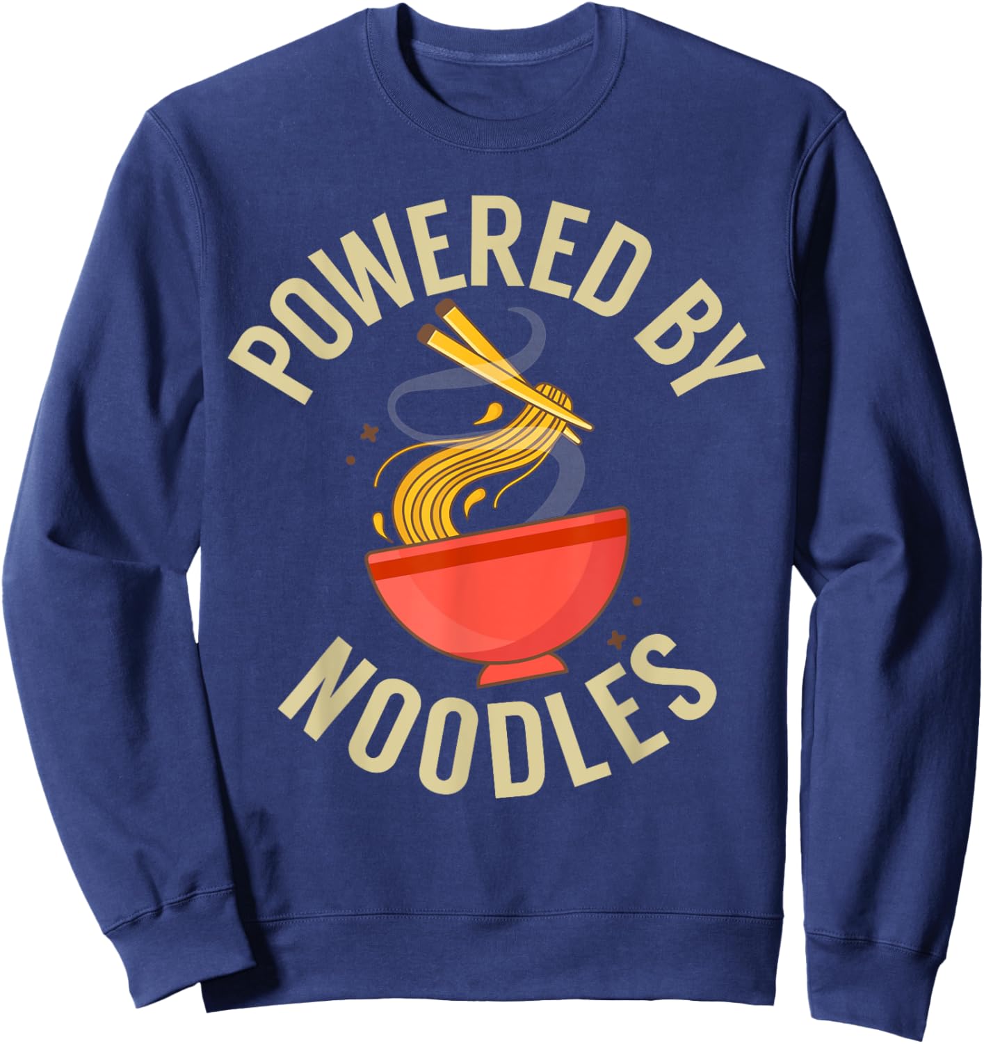 Powered by Noodles Sweatshirt - Sweatshirt | Navy
