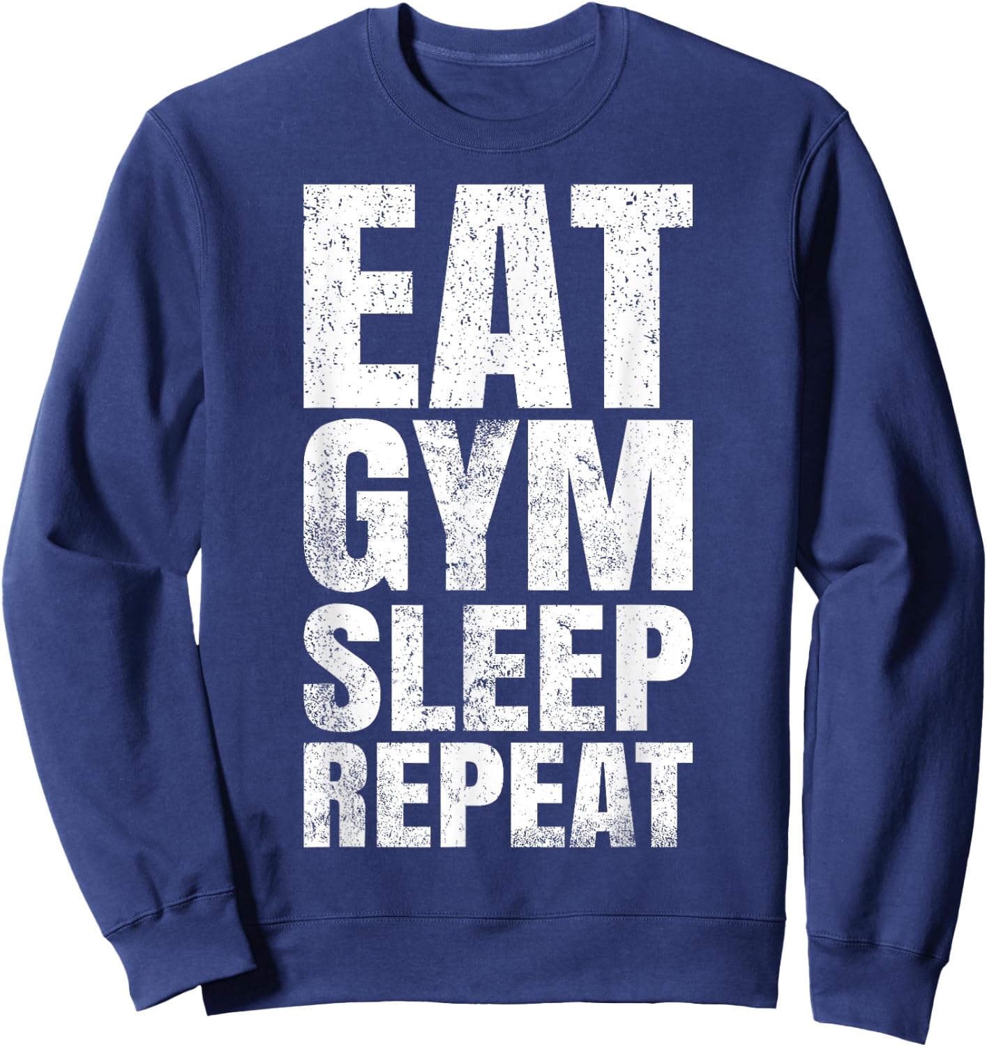 Funny Gym Gift Body Building Sweatshirt - Sweatshirt | Navy