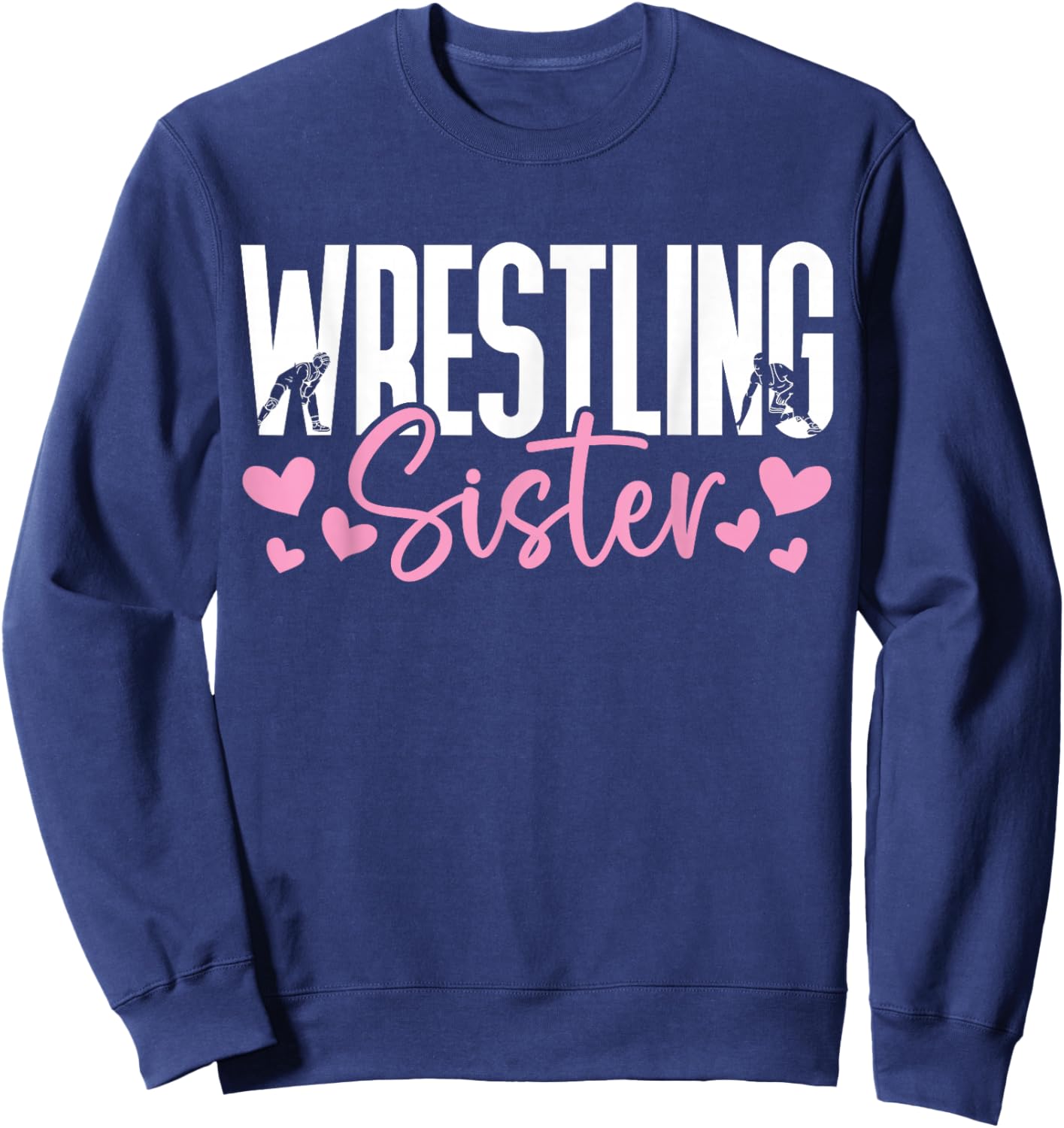 Wrestling Sister Sweatshirt - Sweatshirt | Navy