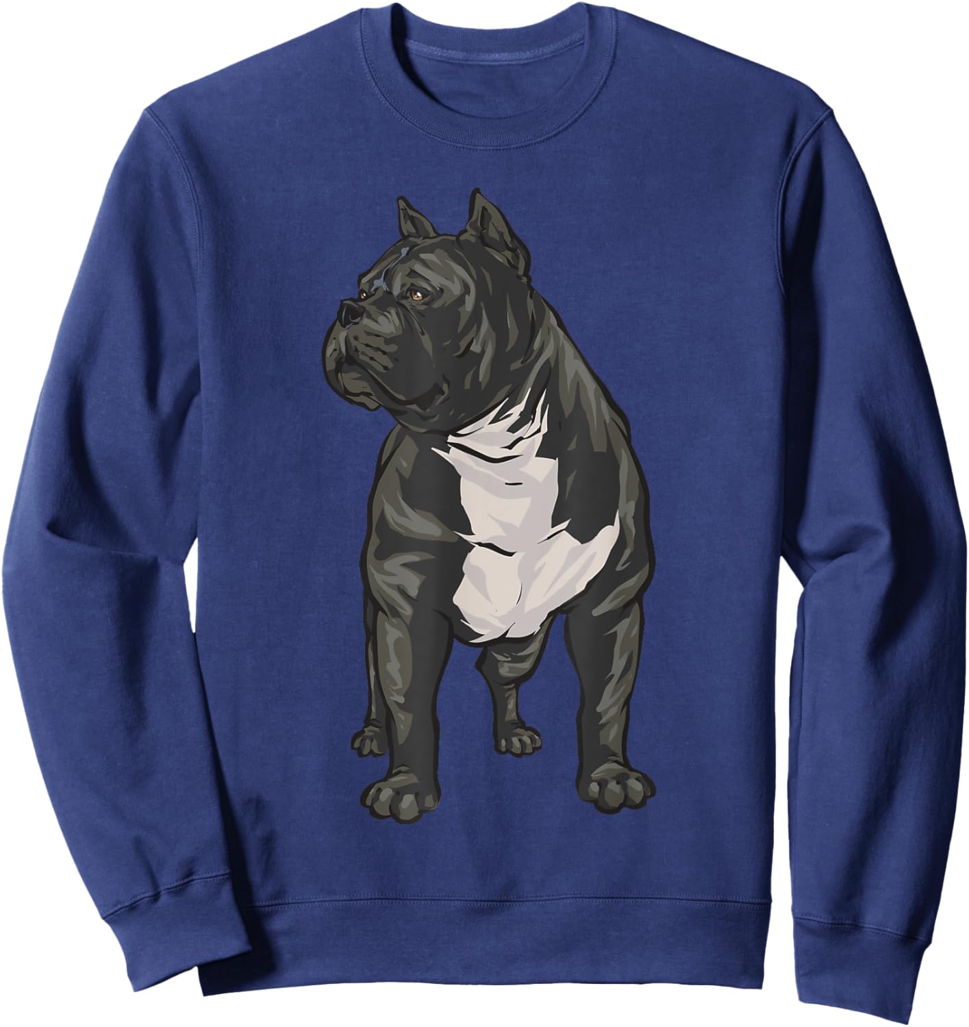 XL American Bully American Bully Dog Men Women Girls Kids Sweatshirt - Sweatshirt | Navy