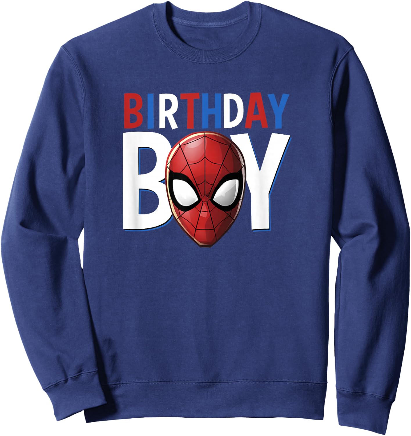 Marvel Spider-Man Birthday Boy Small Sweatshirt - Sweatshirt | Navy