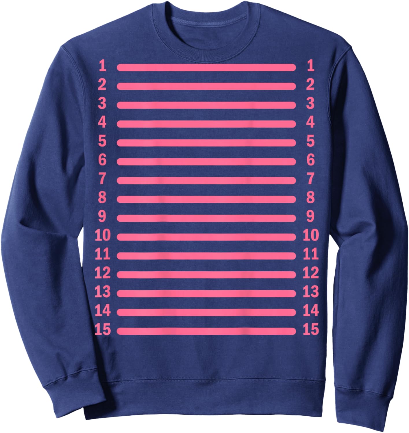 Hair Length Check Hair Growth Track Your Long Hair Backprint Sweatshirt - Sweatshirt | Navy