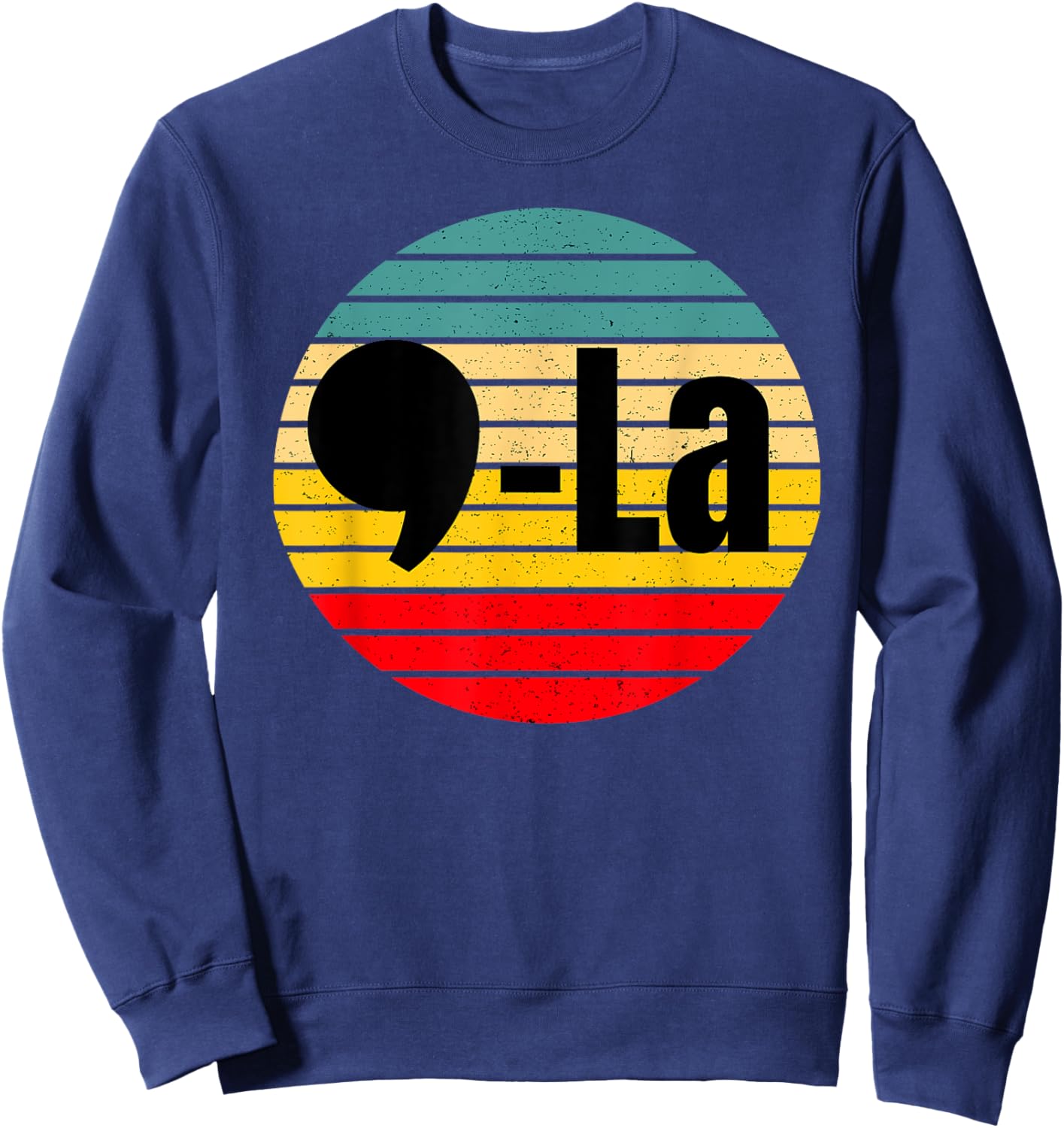 Comma La - ,La - Kamala Harris - Harris Biden 2020 Election Sweatshirt - Sweatshirt | Navy