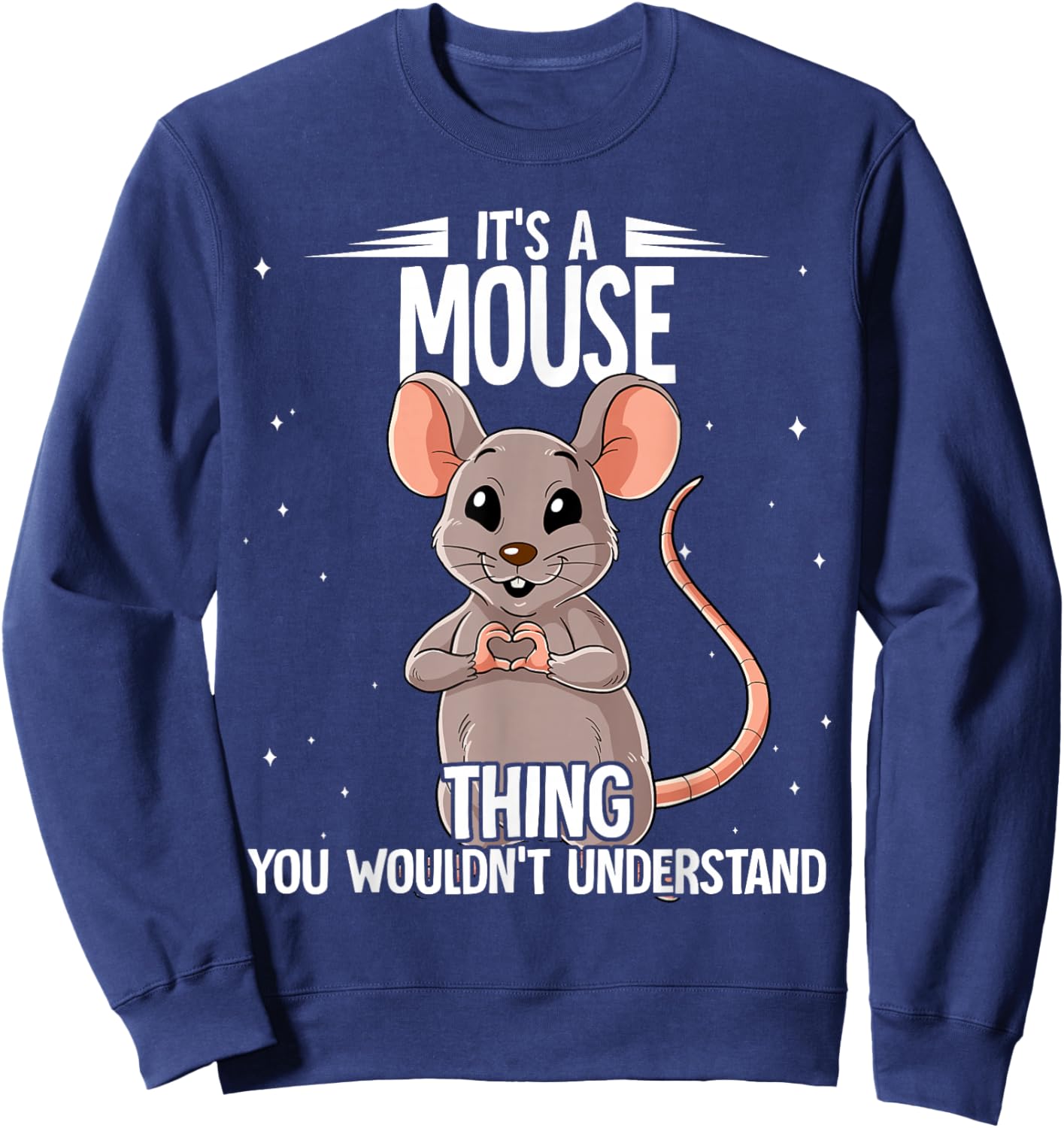 Its A Mouse Thing Mouse Sweatshirt - Sweatshirt | Navy