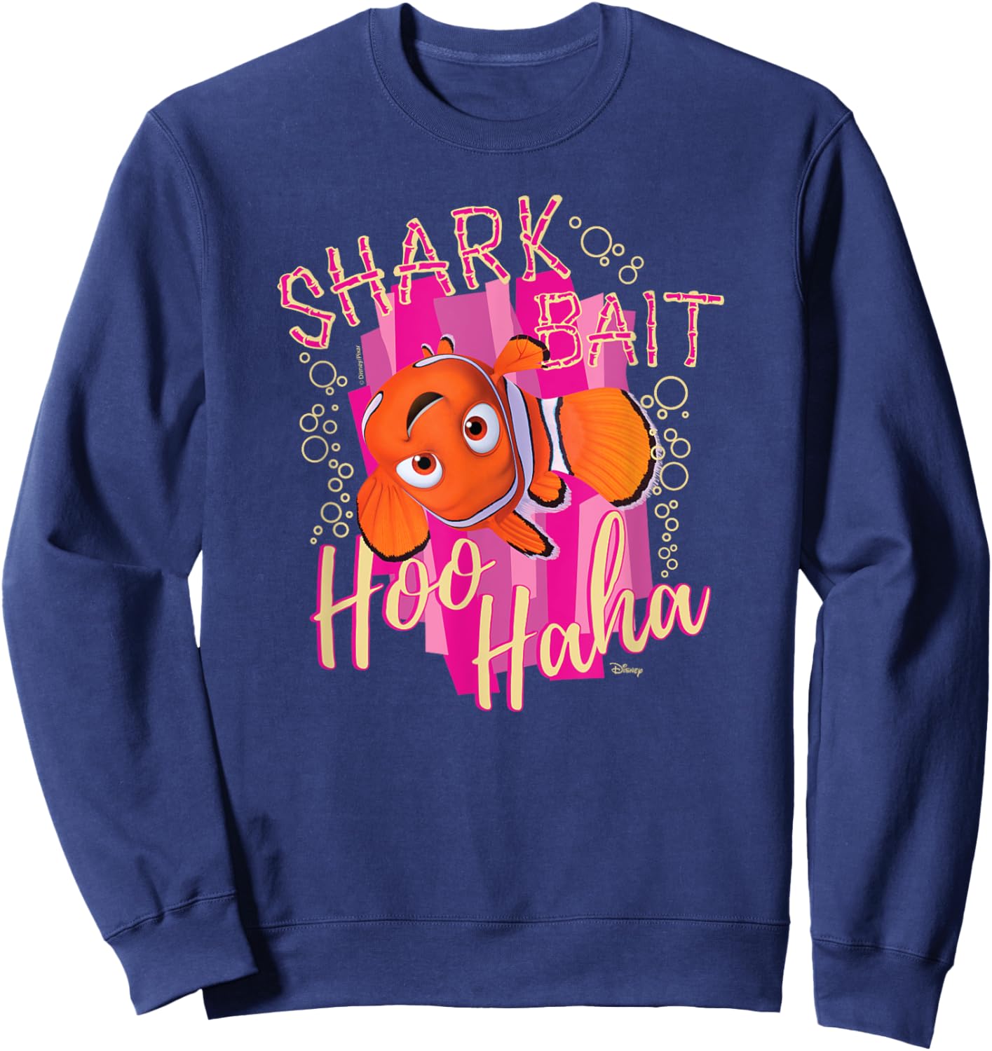 Finding Nemo - Shark Bait Hoo Haha Sweatshirt - Sweatshirt | Navy