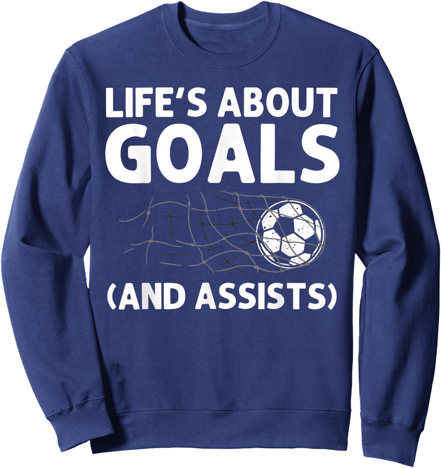 Cool Soccer Art Women Soccer Lovers Soccer Player Sweatshirt - Sweatshirt | Navy