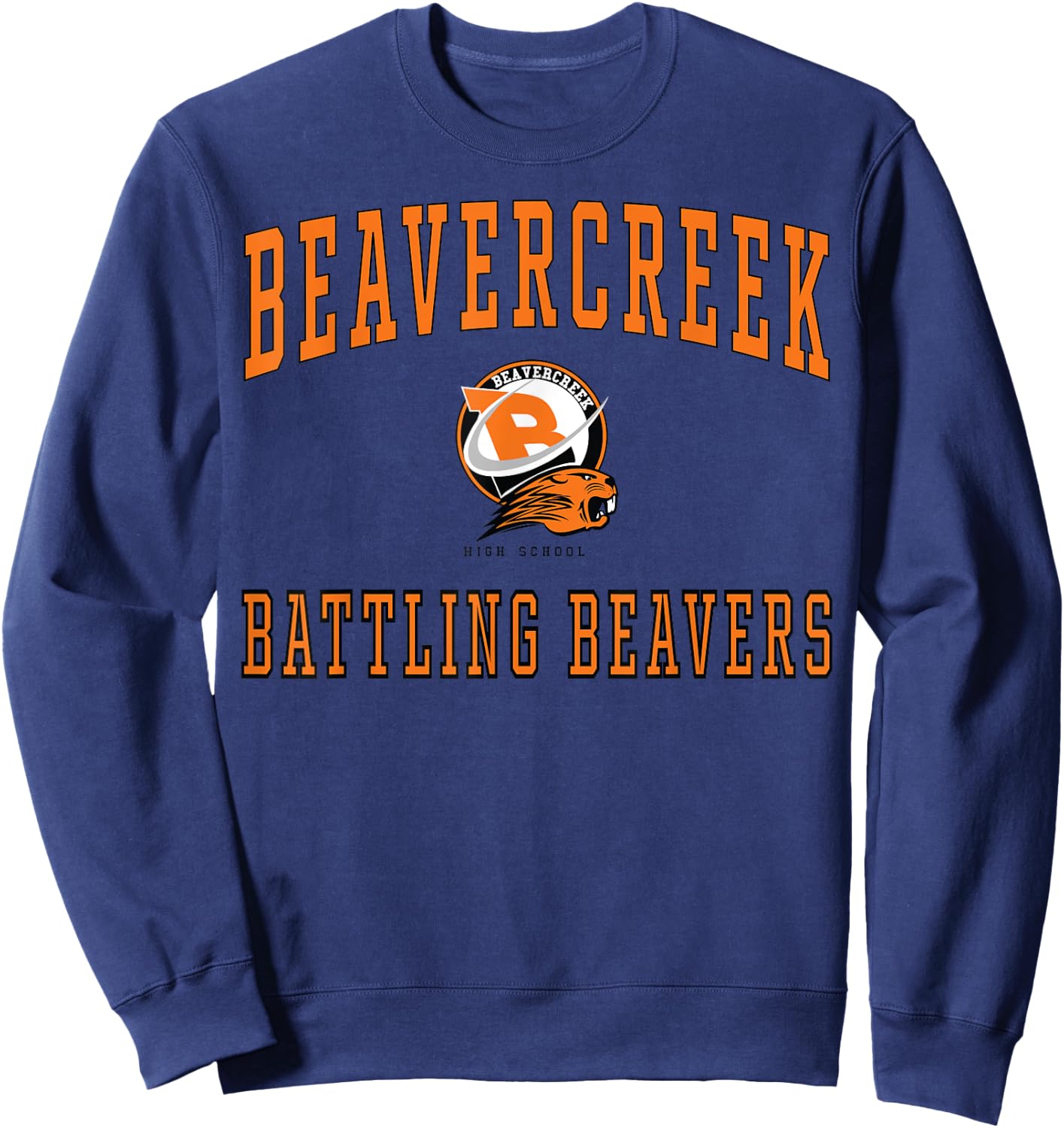 Beavercreek High School Beavers C1 Sweatshirt - Sweatshirt | Navy