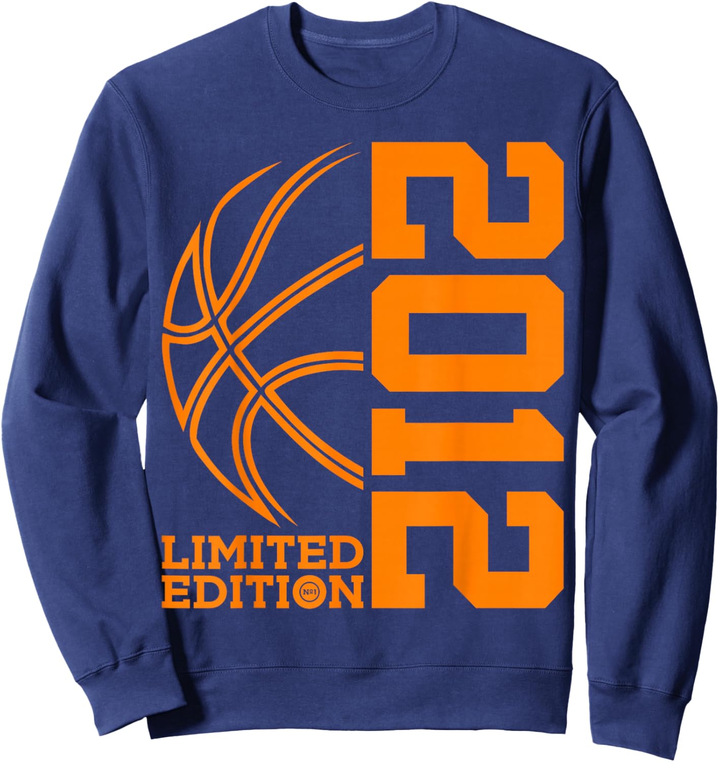 JAHRGANG 2012 OUTFIT ZUM 13. GEBURTSTAG 13th Birthday Basketball Limited Edition 2012 - Black, Small Sweatshirt - Sweatshirt | Navy