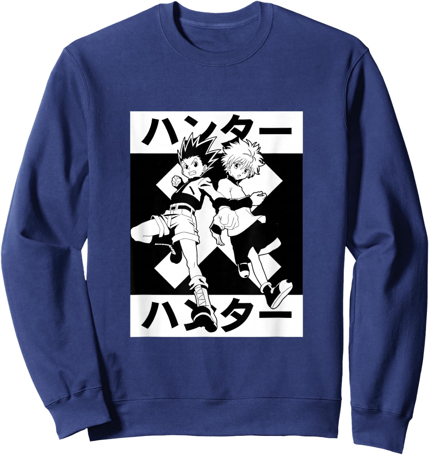 Hunter X Hunter Gon & Kilua Sweatshirt - Sweatshirt | Navy
