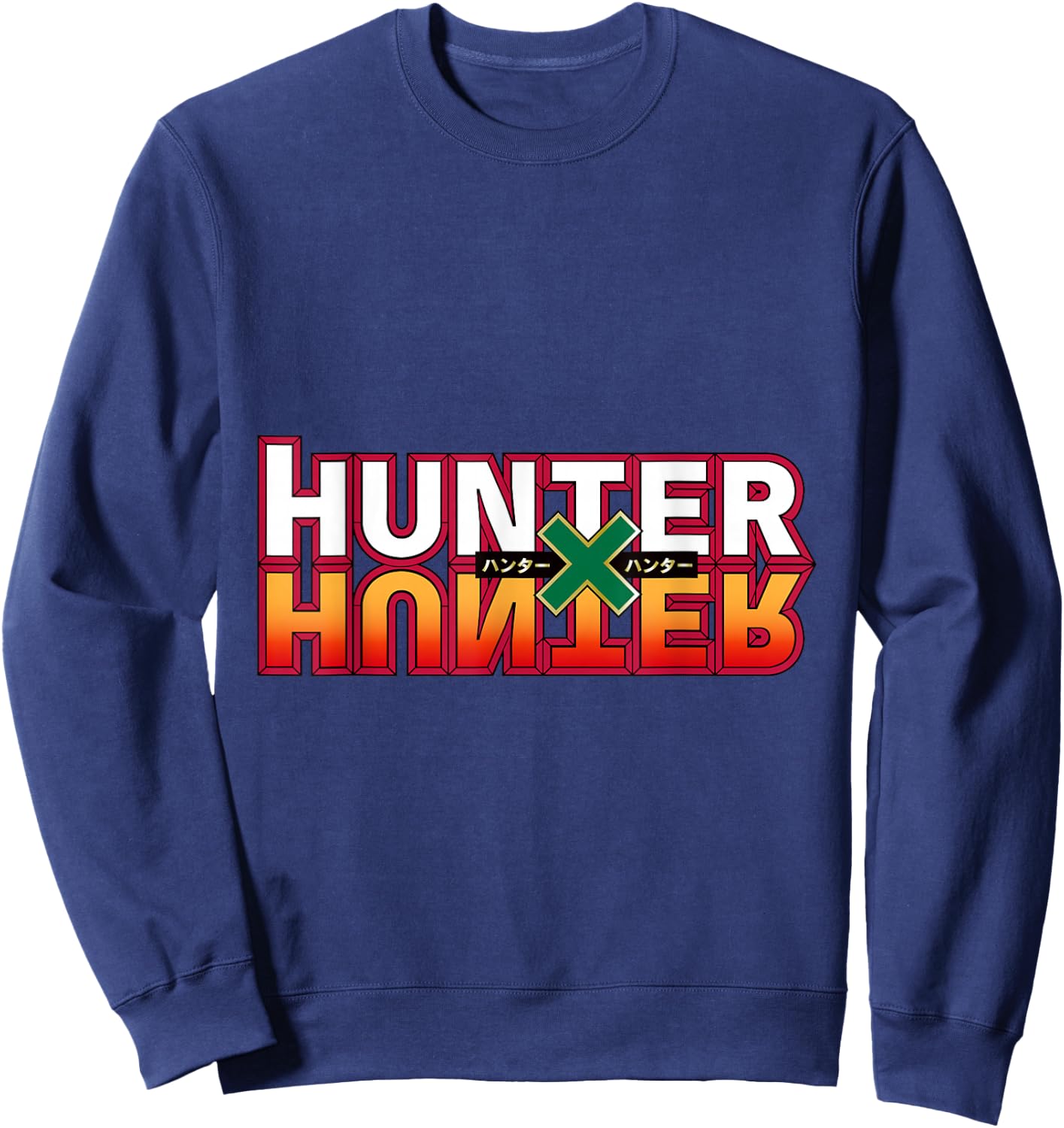 Hunter X Hunter Logo Sweatshirt - Sweatshirt | Navy