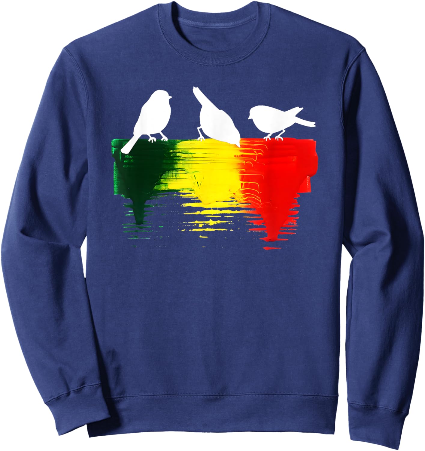 Reggae Retro Bird Sweatshirt - Sweatshirt | Navy