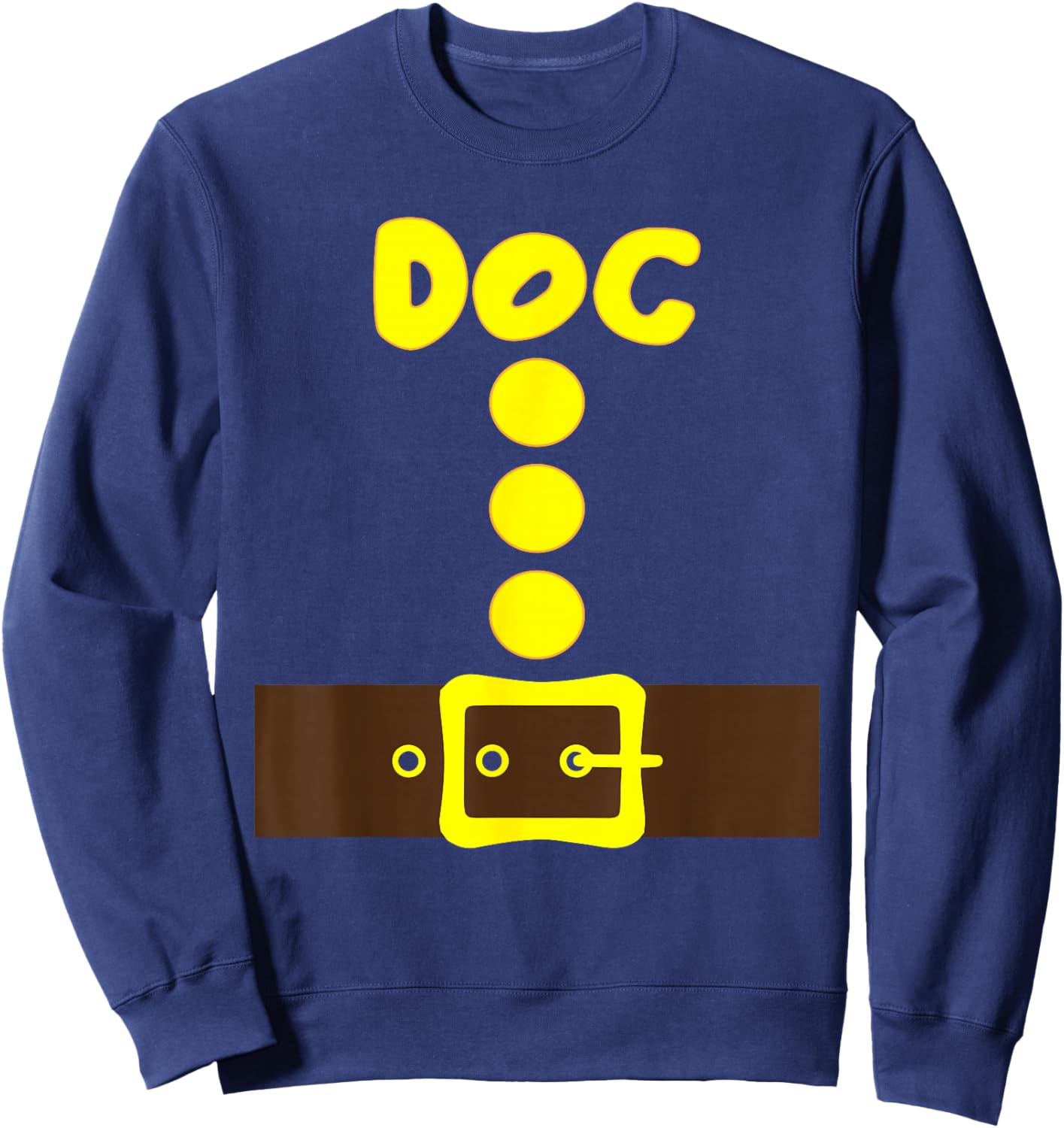 Dwarf Halloween Costume Family Group Matching Color Dwarf Sweatshirt - Sweatshirt | Navy