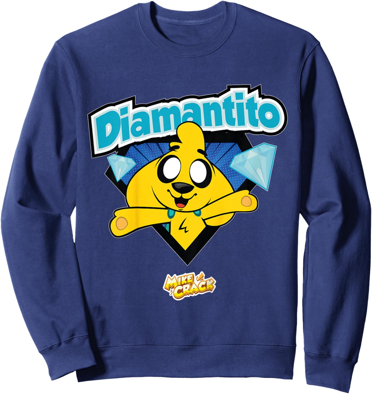Kids Mikecrack "El Youtuber más prro del mundo" Sweatshirt - Sweatshirt | Navy