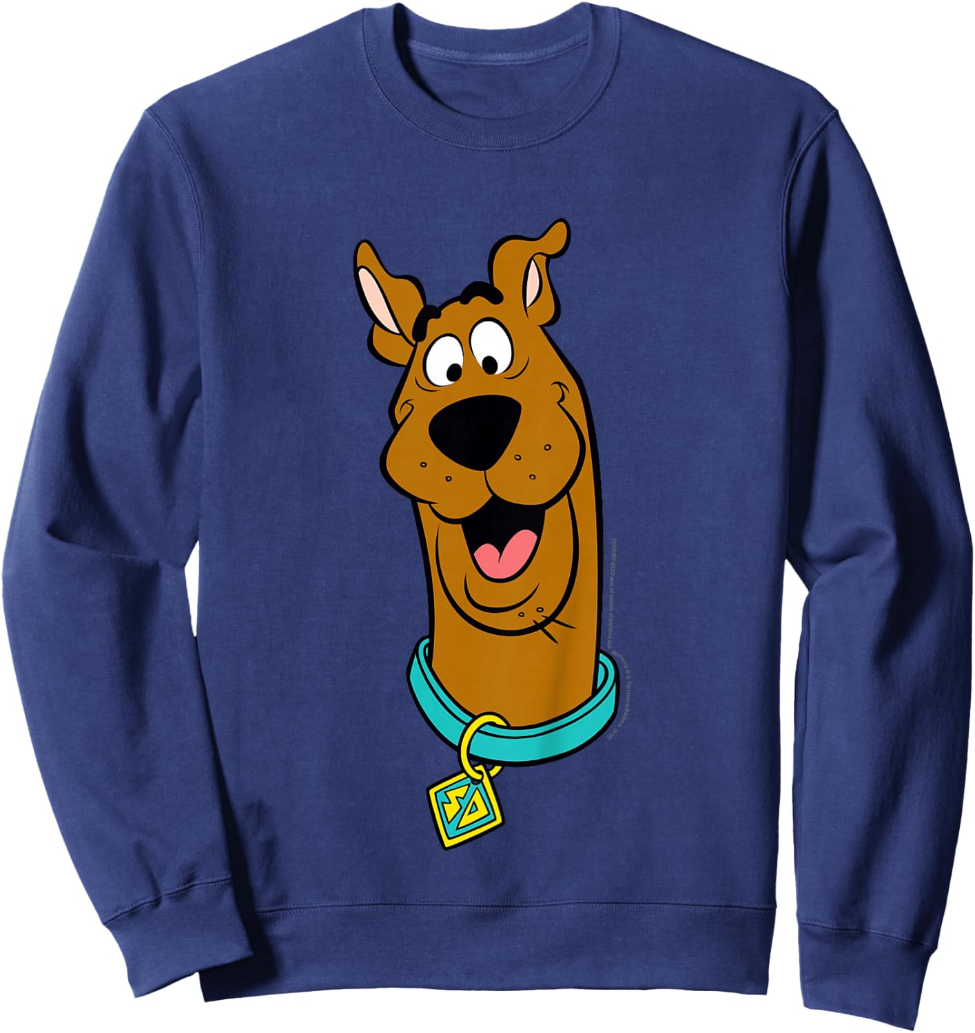 Kids Scooby-Doo Big Face Sweatshirt - Sweatshirt | Navy