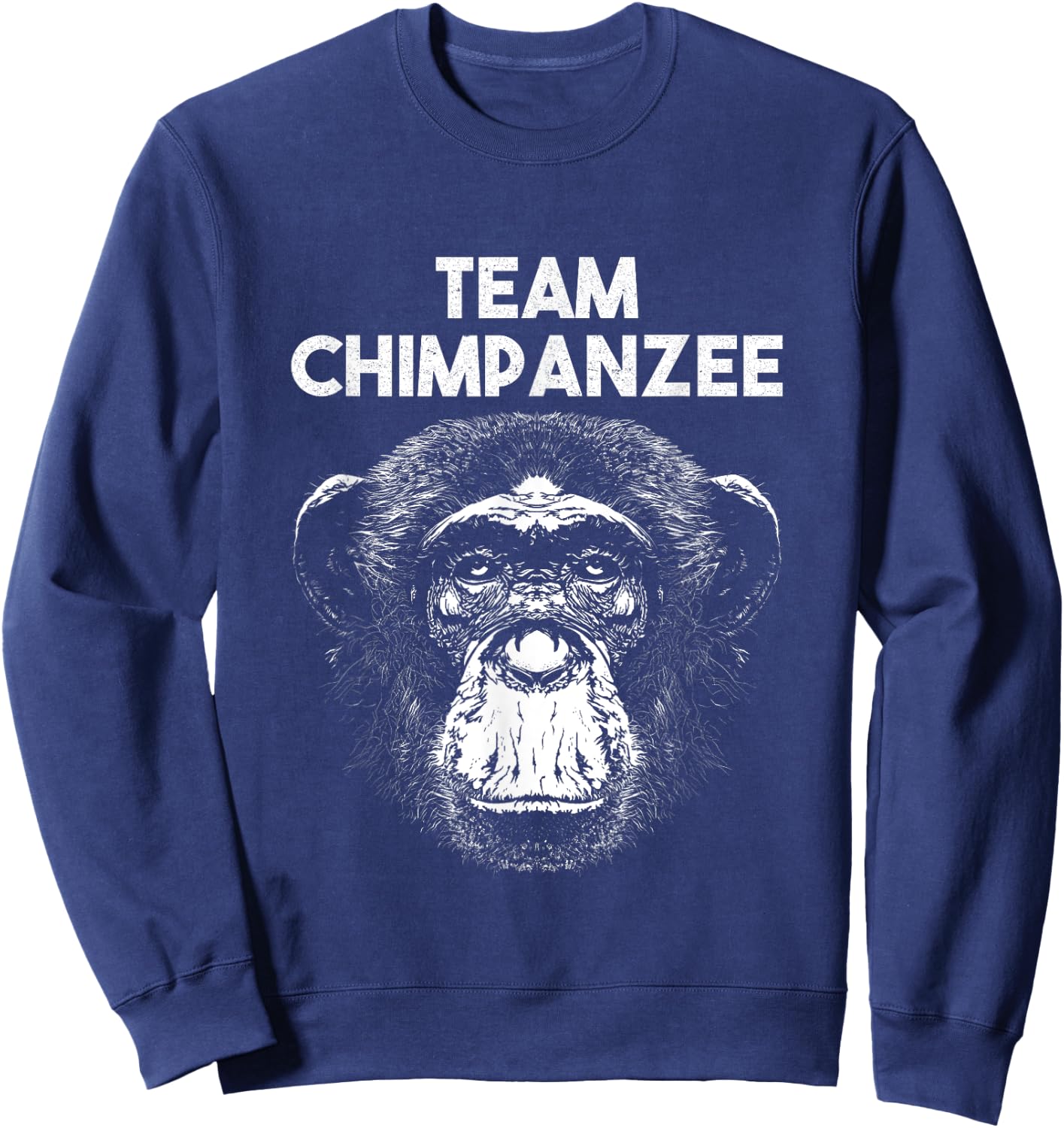 Team Chimpanzee Sweatshirt - Sweatshirt | Navy