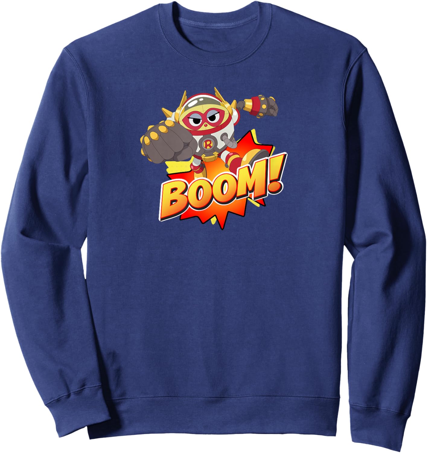 Ryan's World the Movie mEGGabot BOOM! Sweatshirt - Sweatshirt | Navy