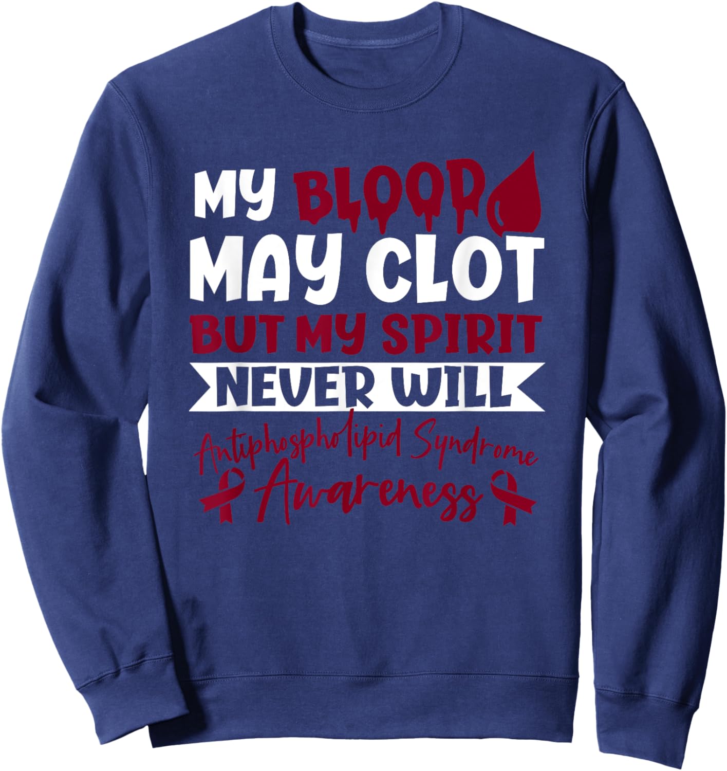 Antiphospholipid Syndrome Sweatshirt - Sweatshirt | Navy