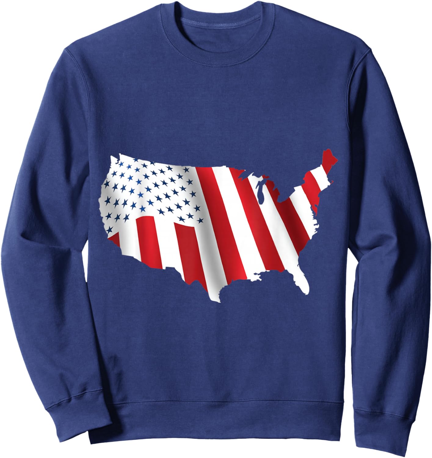 USA Civil Peace Flag Sweatshirt - Sweatshirt | Navy