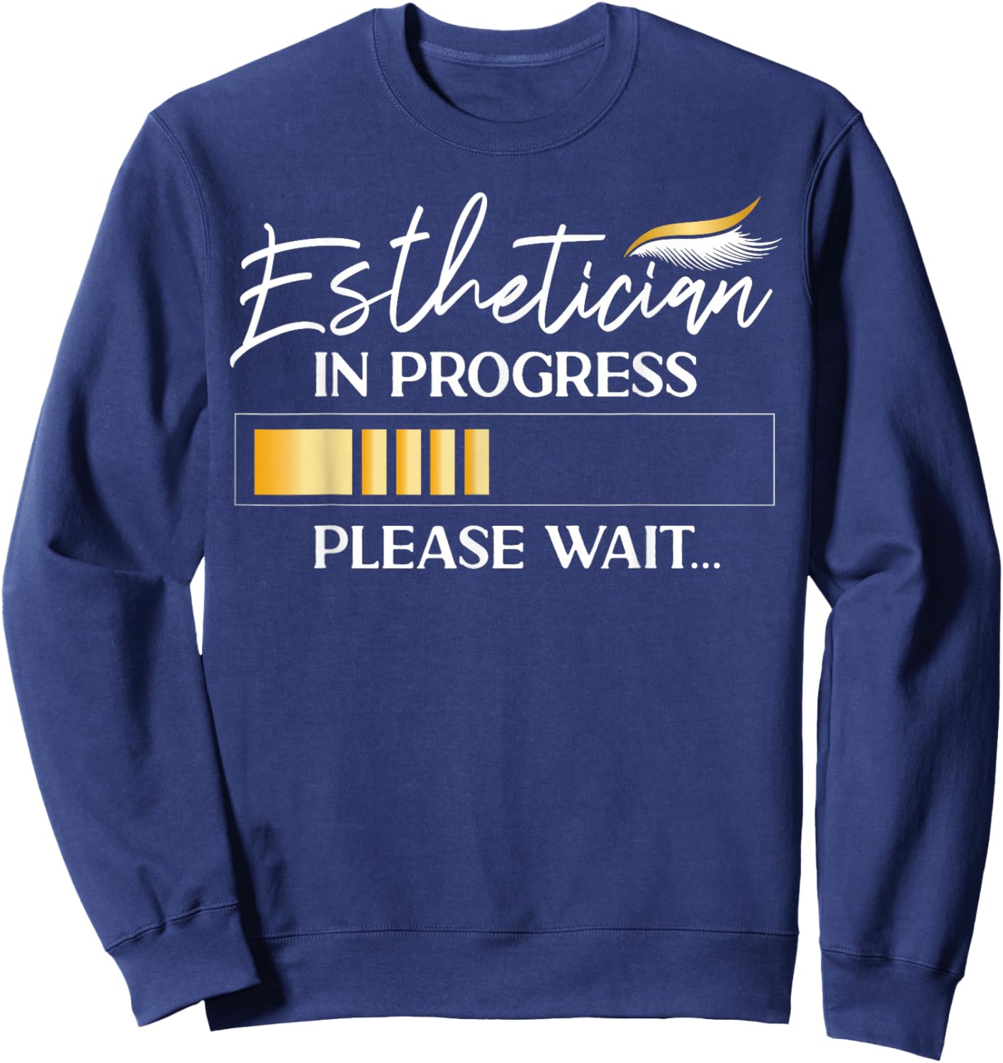 Cute Licensed Esthetician Skincare Beautician Esthetician In Sweatshirt - Sweatshirt | Navy