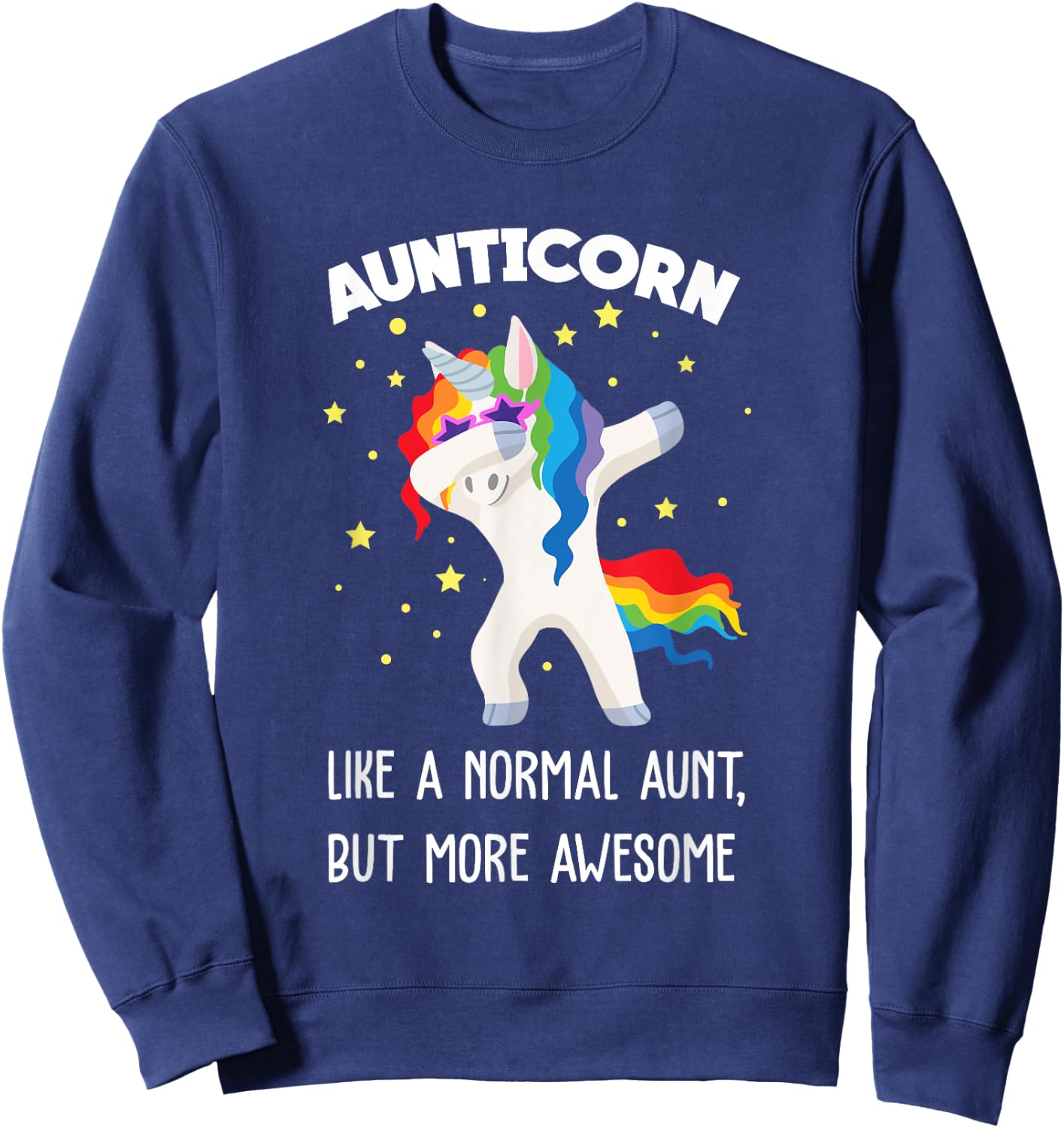 Funny Auticorn Sweatshirt - Sweatshirt | Navy