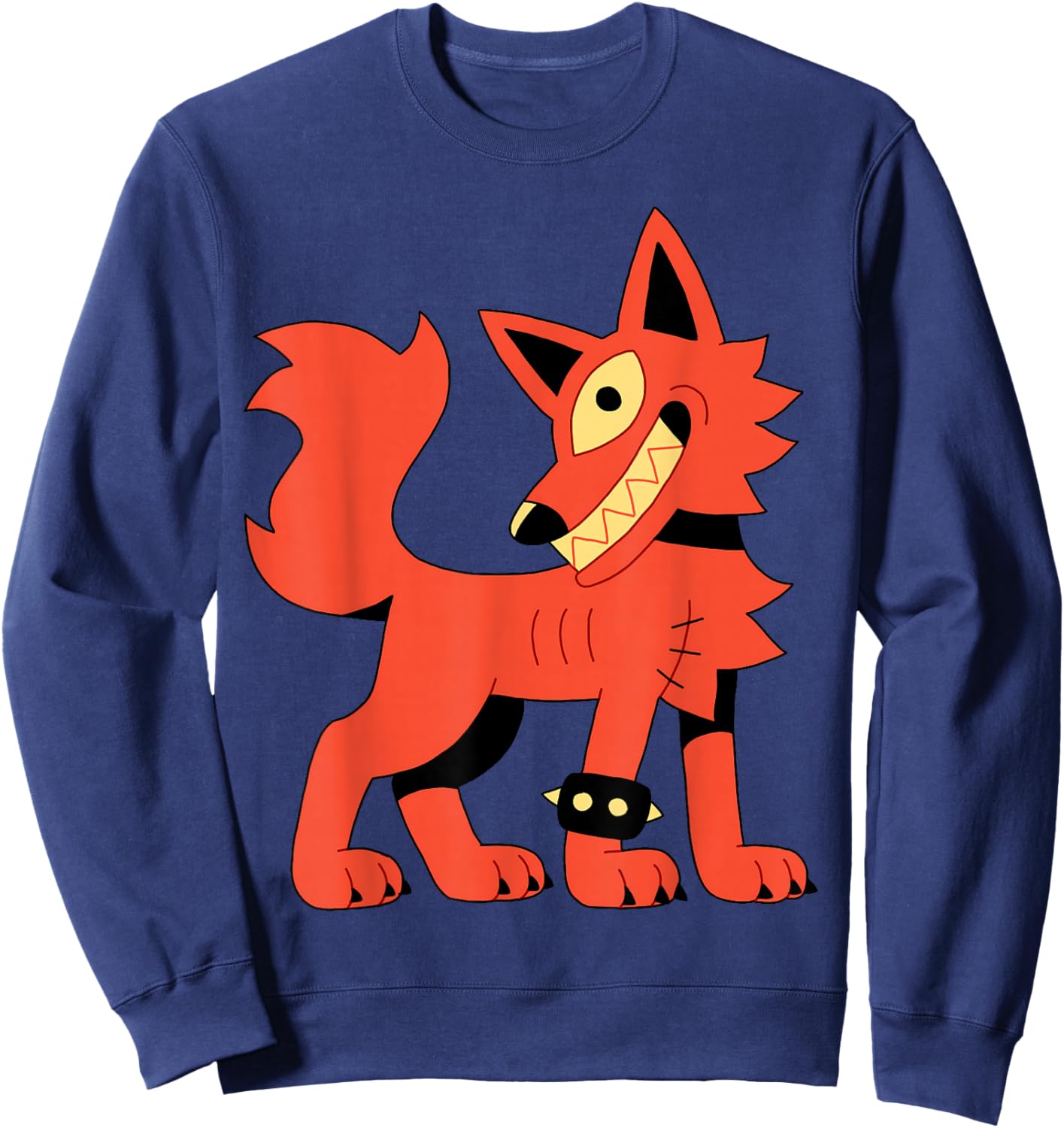Eddie the One Eyed Wolf Sweatshirt - Sweatshirt | Navy