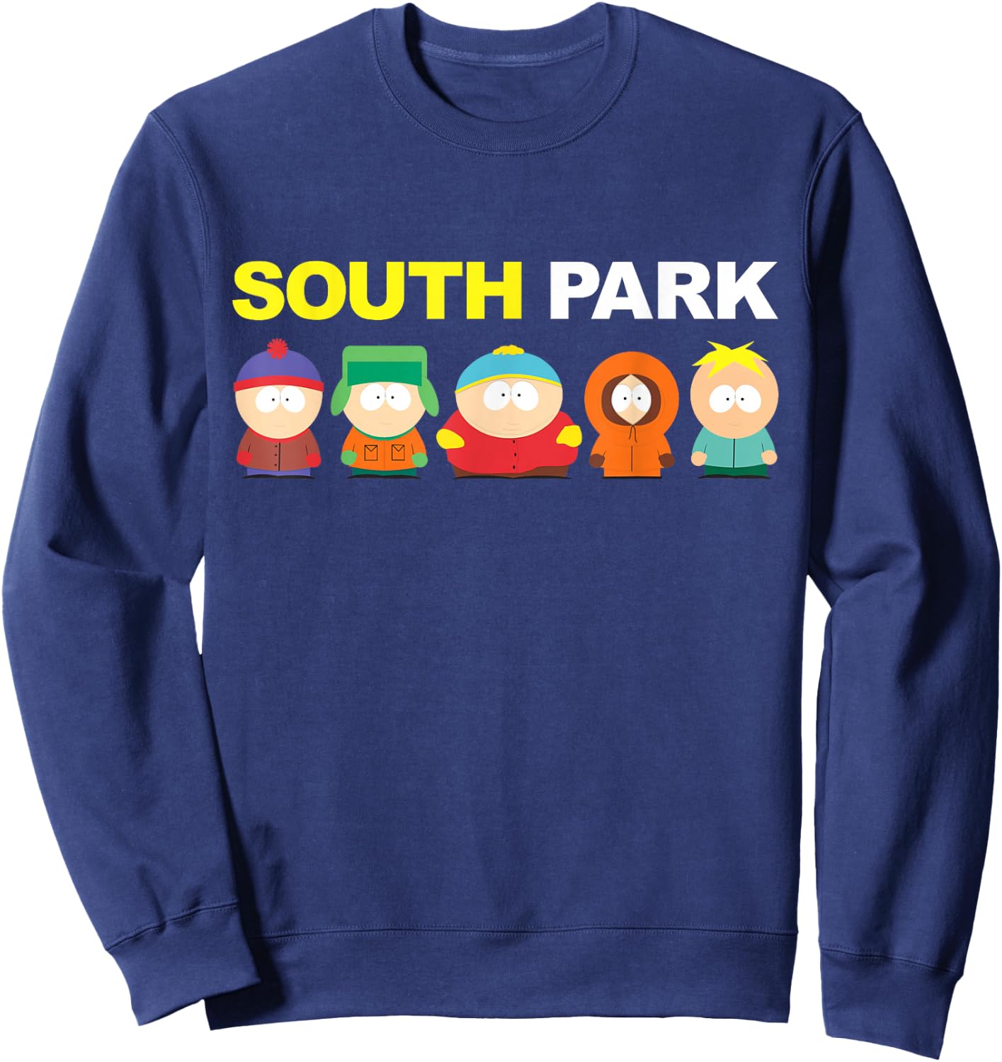 South Park Group Shot Sweatshirt - Sweatshirt | Navy