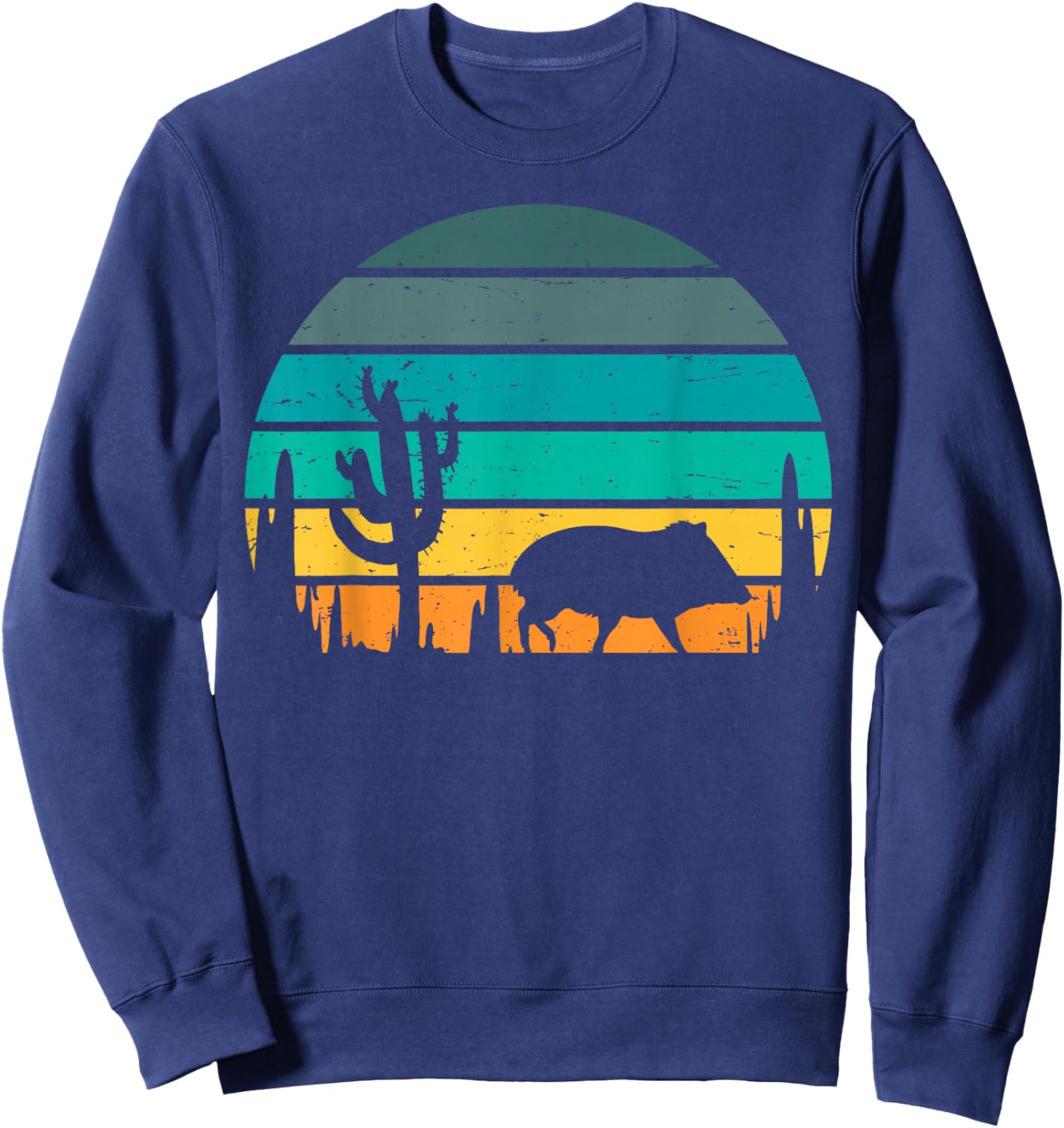 Javelina Pig Desert Arizona Quote for a Javelina fan Sweatshirt - Sweatshirt | Navy