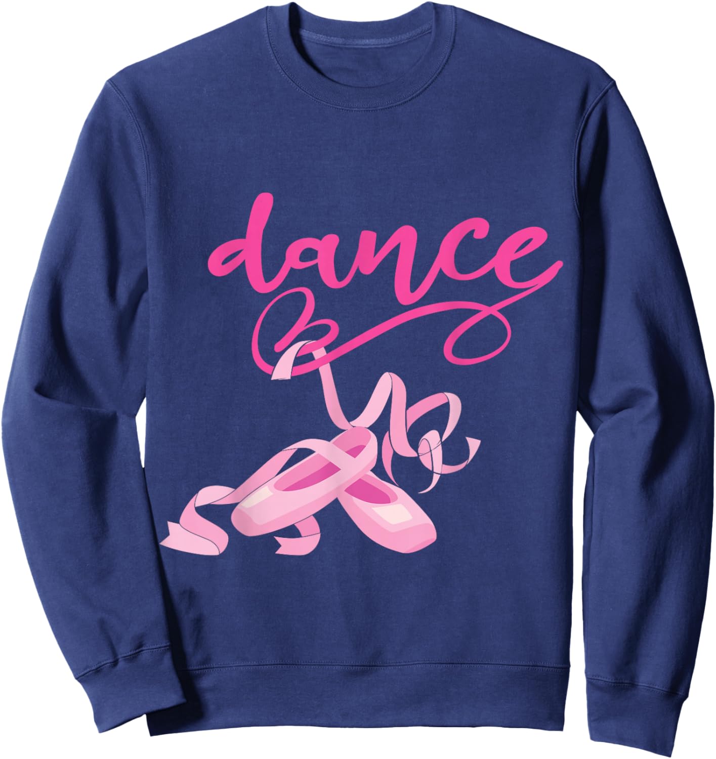 Ballet Toddler Girls Women Ballet Dancer Lover Ballerina Sweatshirt - Sweatshirt | Navy
