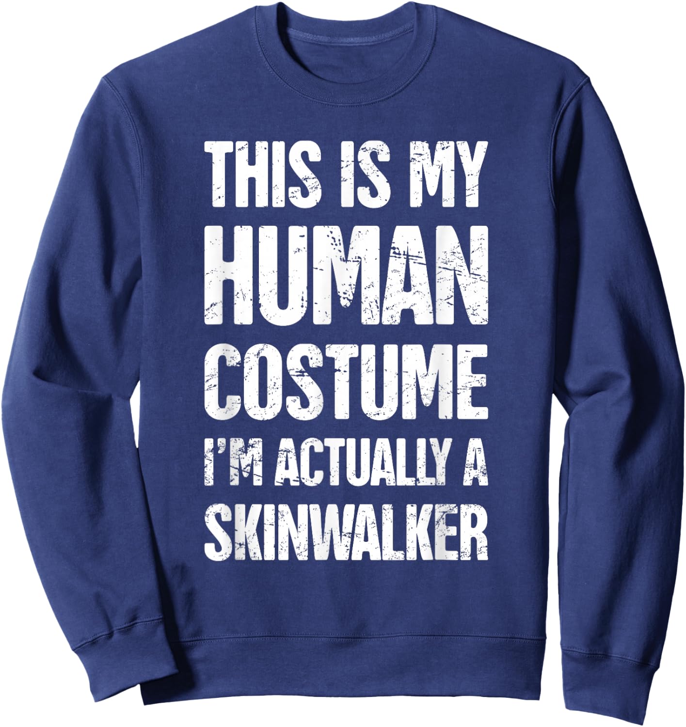 Paranormal Occult Skinwalker Costume Sweatshirt - Sweatshirt | Navy