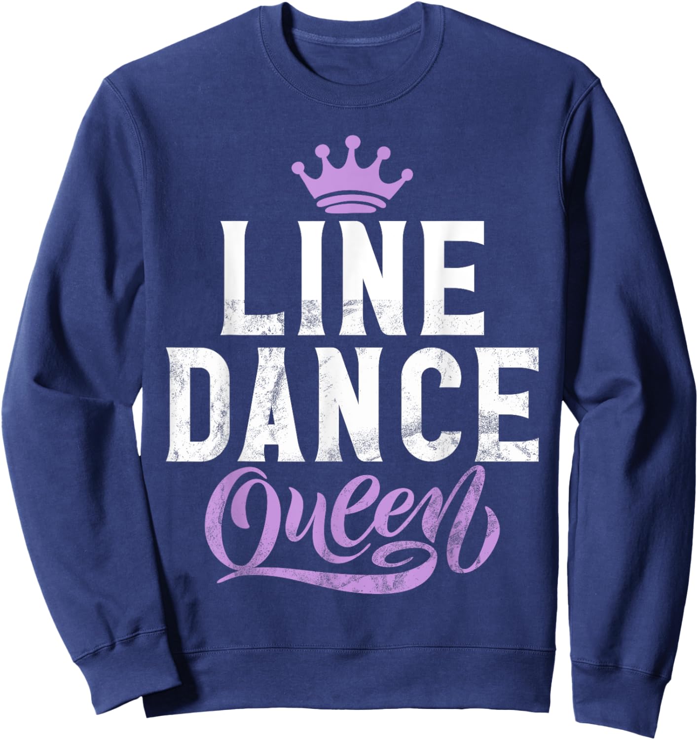 Line Dancing Line Dance Queen Sweatshirt - Sweatshirt | Navy