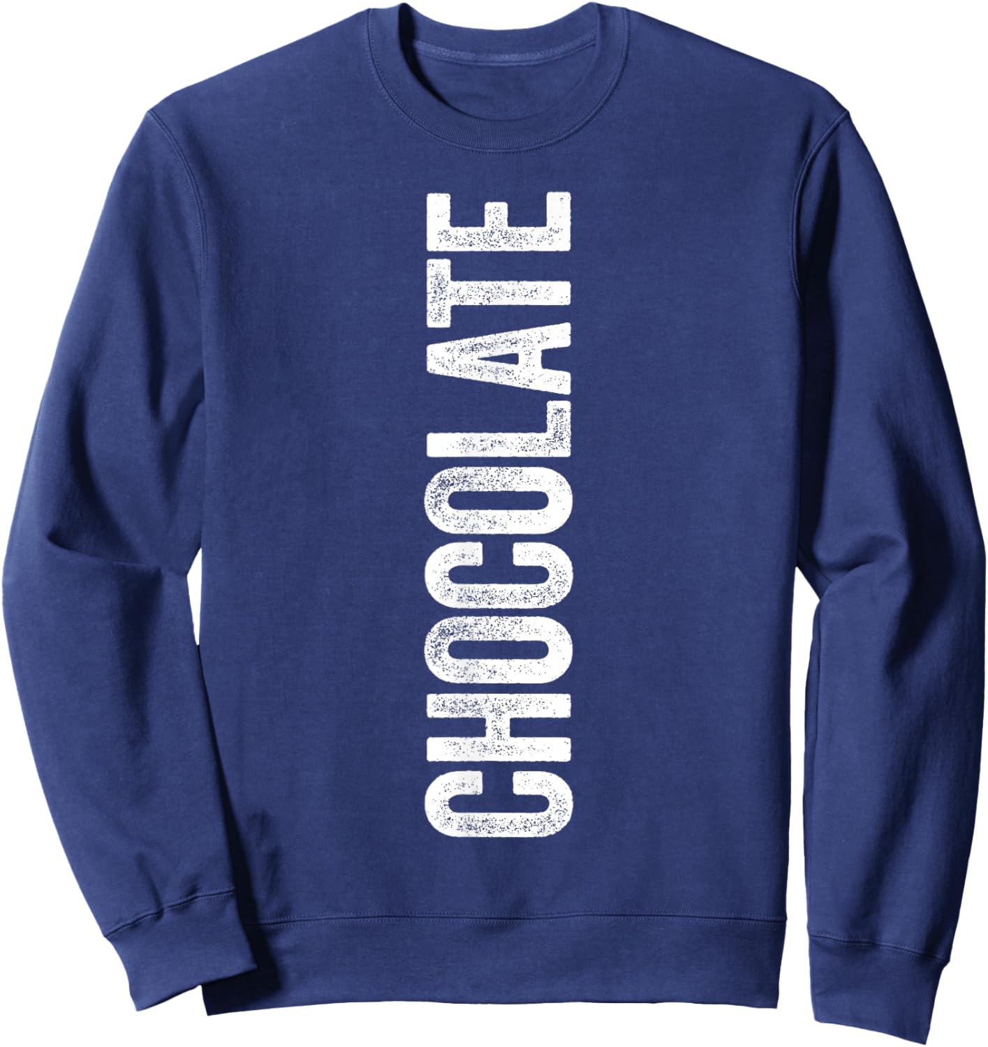 Chocolate Shirt Adult Kids Chocolate Bar Costume Sweatshirt - Sweatshirt | Navy