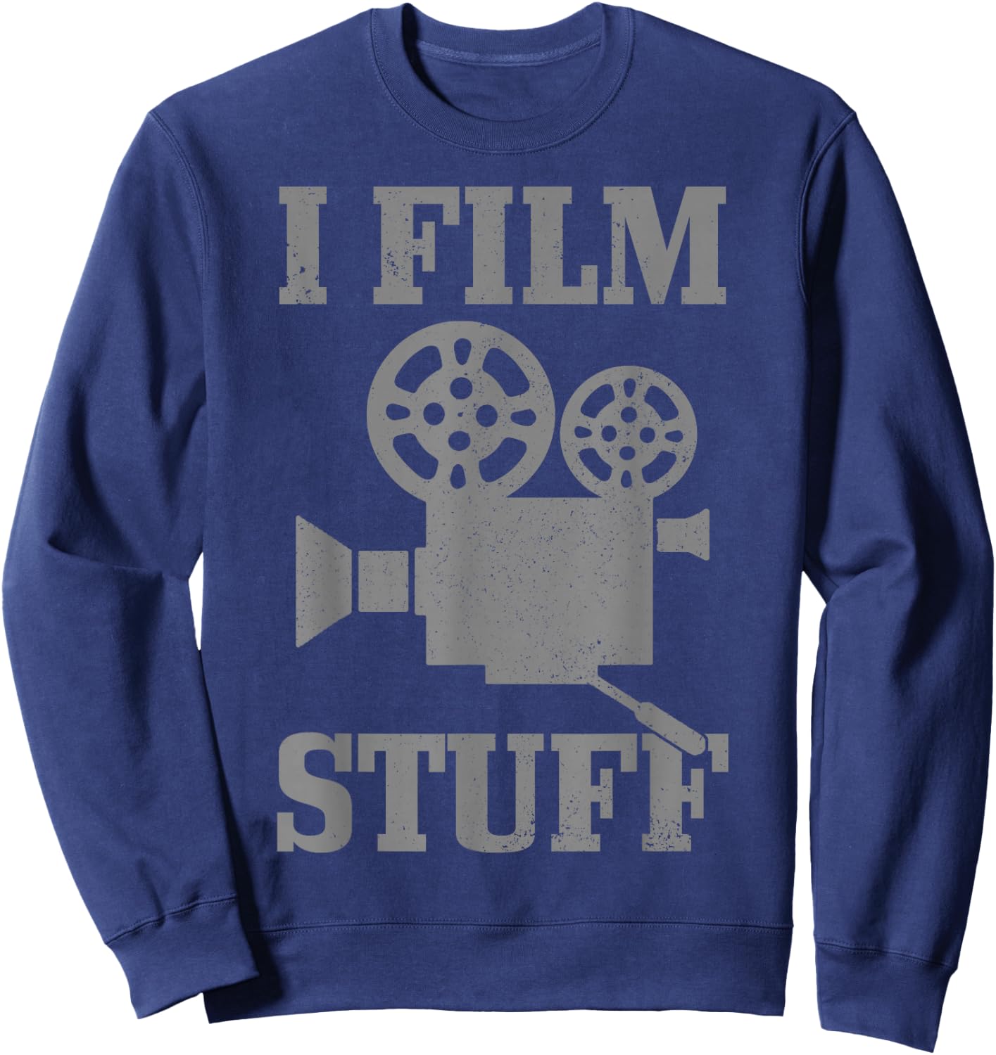 Cameraman Gift I Film Stuff Movie Director Filmmaker Funny Sweatshirt - Sweatshirt | Navy