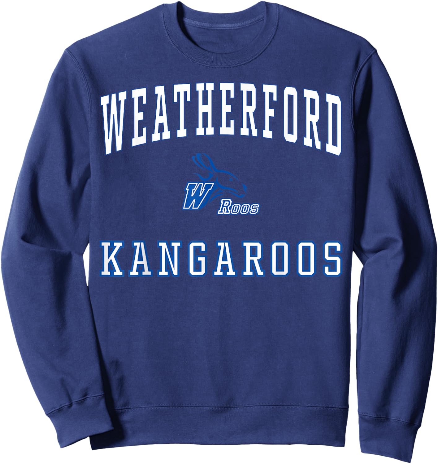 Weatherford High School Kangaroos C1 Sweatshirt - Sweatshirt | Navy