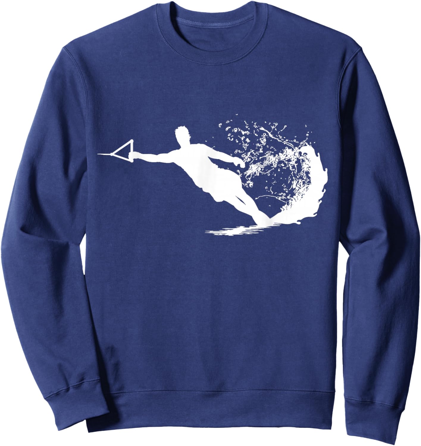 Water Skier Professional - Water Skiing Water Skiing , Men, Black, Small Sweatshirt - Sweatshirt | Navy