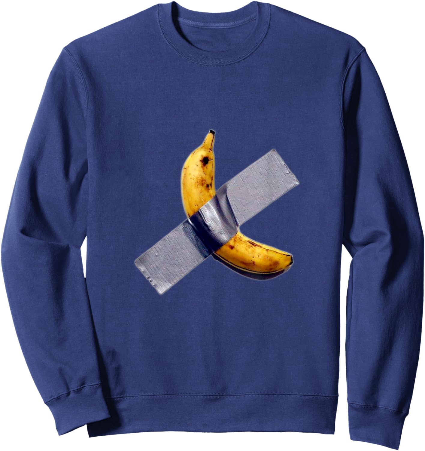 Duct Taped Banana Sweatshirt - Sweatshirt | Navy