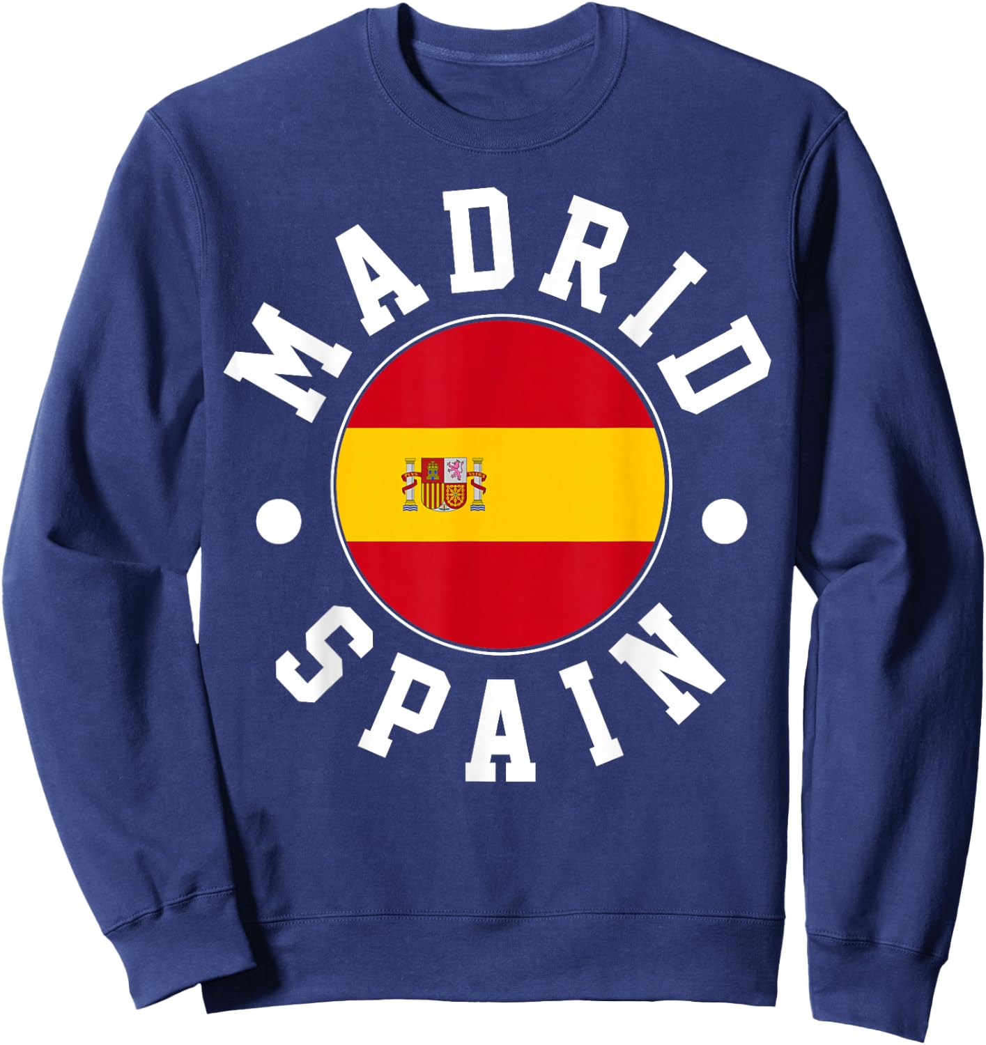 Madrid Spain Sweatshirt - Sweatshirt | Navy